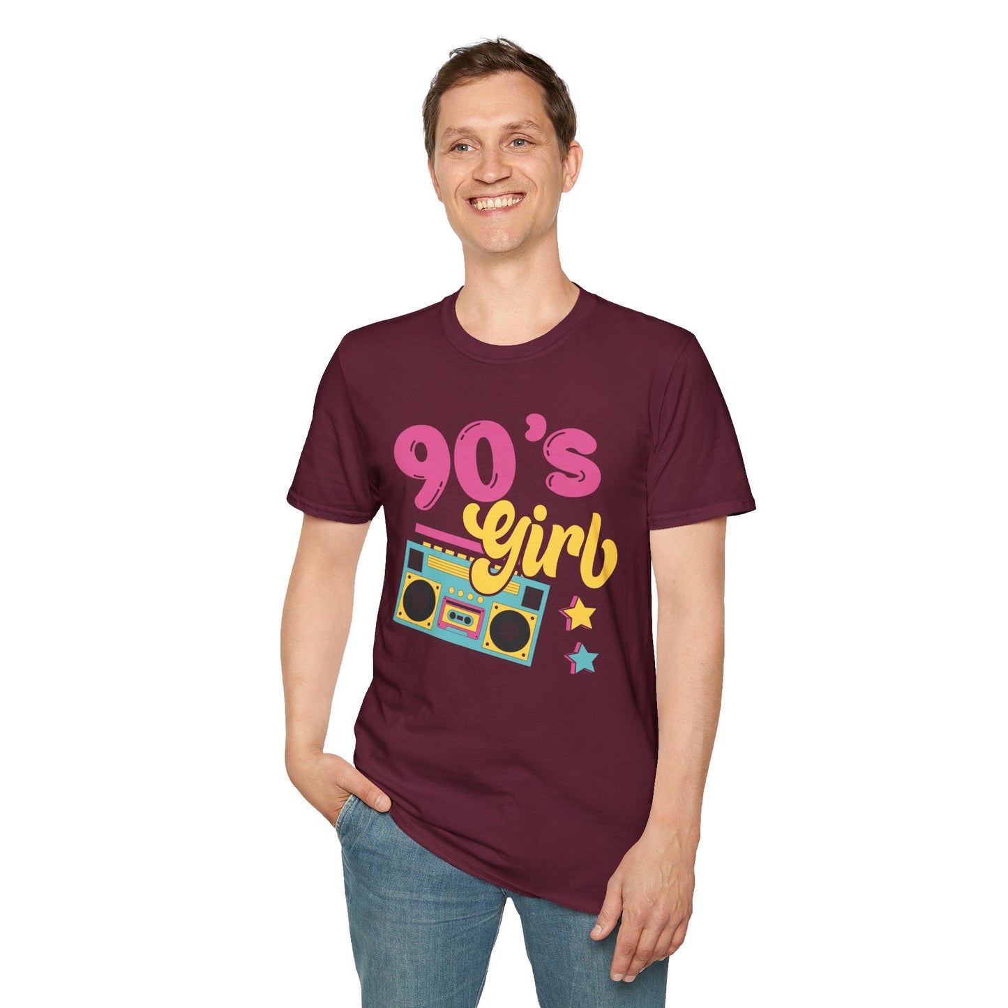 "90’s Girl" T-Shirt – Retro Throwback Tee | Nostalgic 90s Vibe Graphic Shirt for Girls & Women | Vintage Pop Culture Fashion Tee