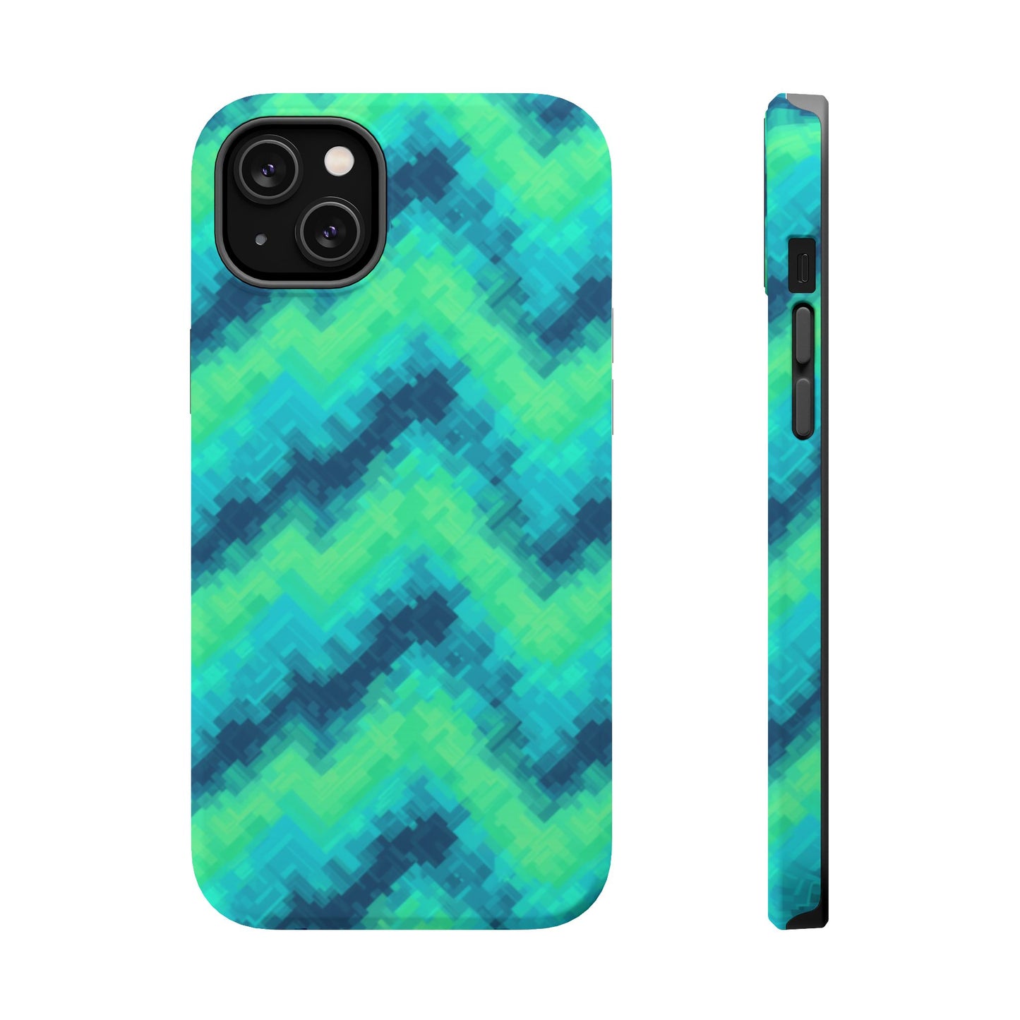 8-Bit Wave Phone Case for iPhone | Retro Pixel Art Slim Protective Cover