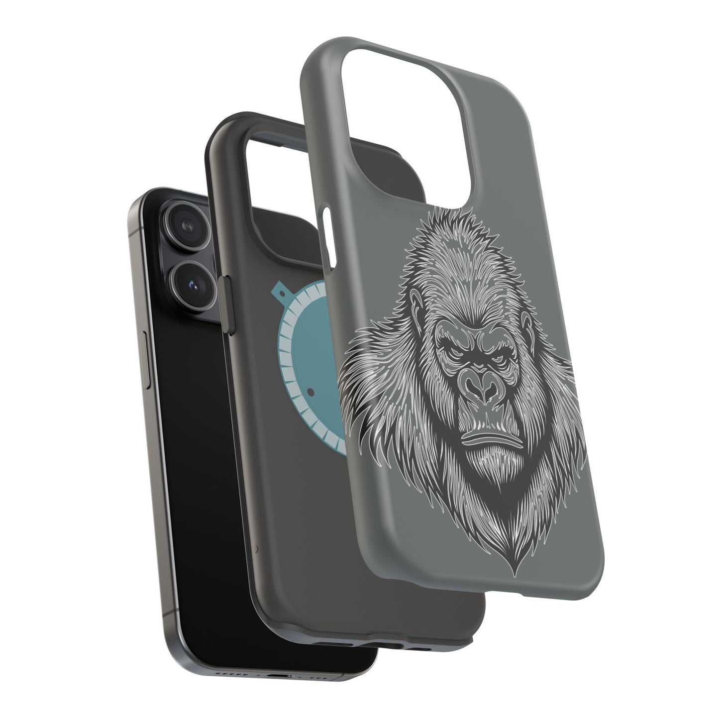 Gorilla Phone Case - Powerful Silverback Design | Protective & Stylish Cases for Men & Women