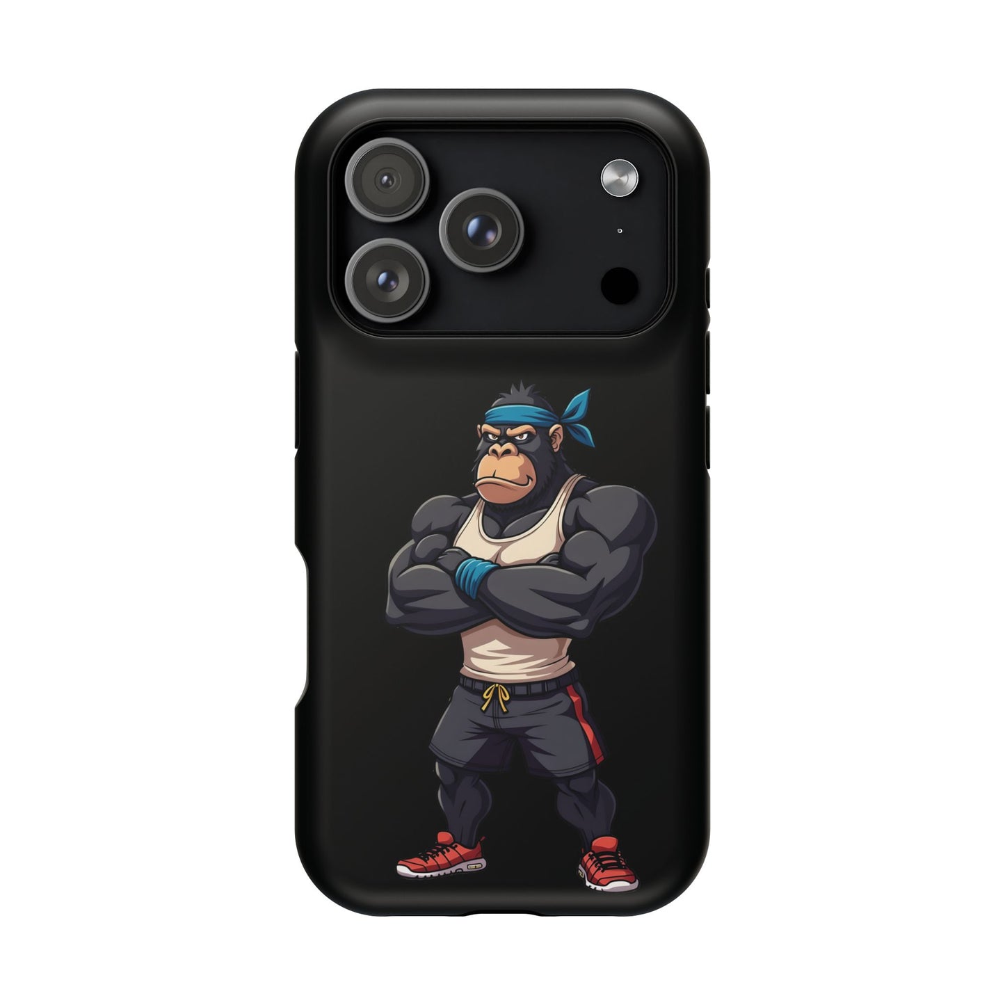 Gym Beast Gorilla Phone Case β Built to Flex, Designed to Protect