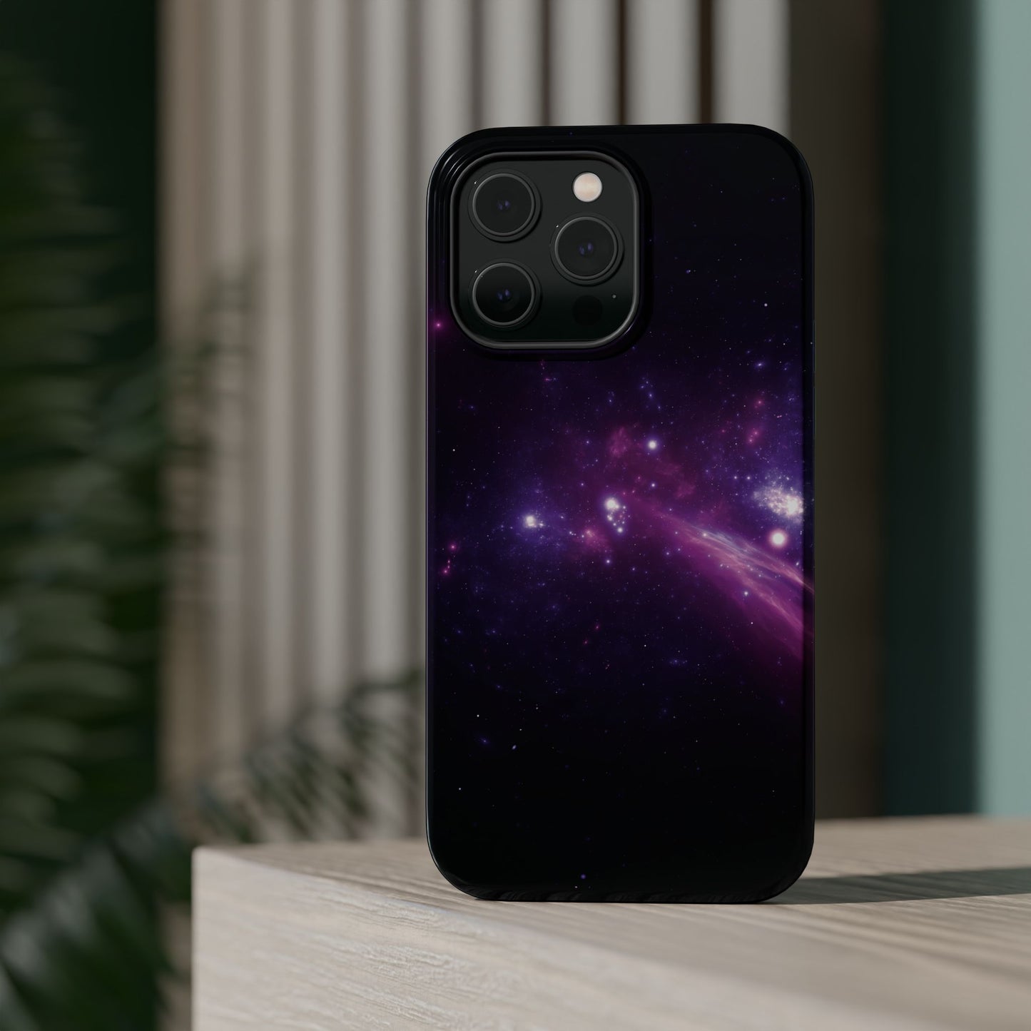 Purple Galaxy Phone Case - Aesthetic iPhone Case | Space Art Design | Gifts for Her | Unique Phone Accessories