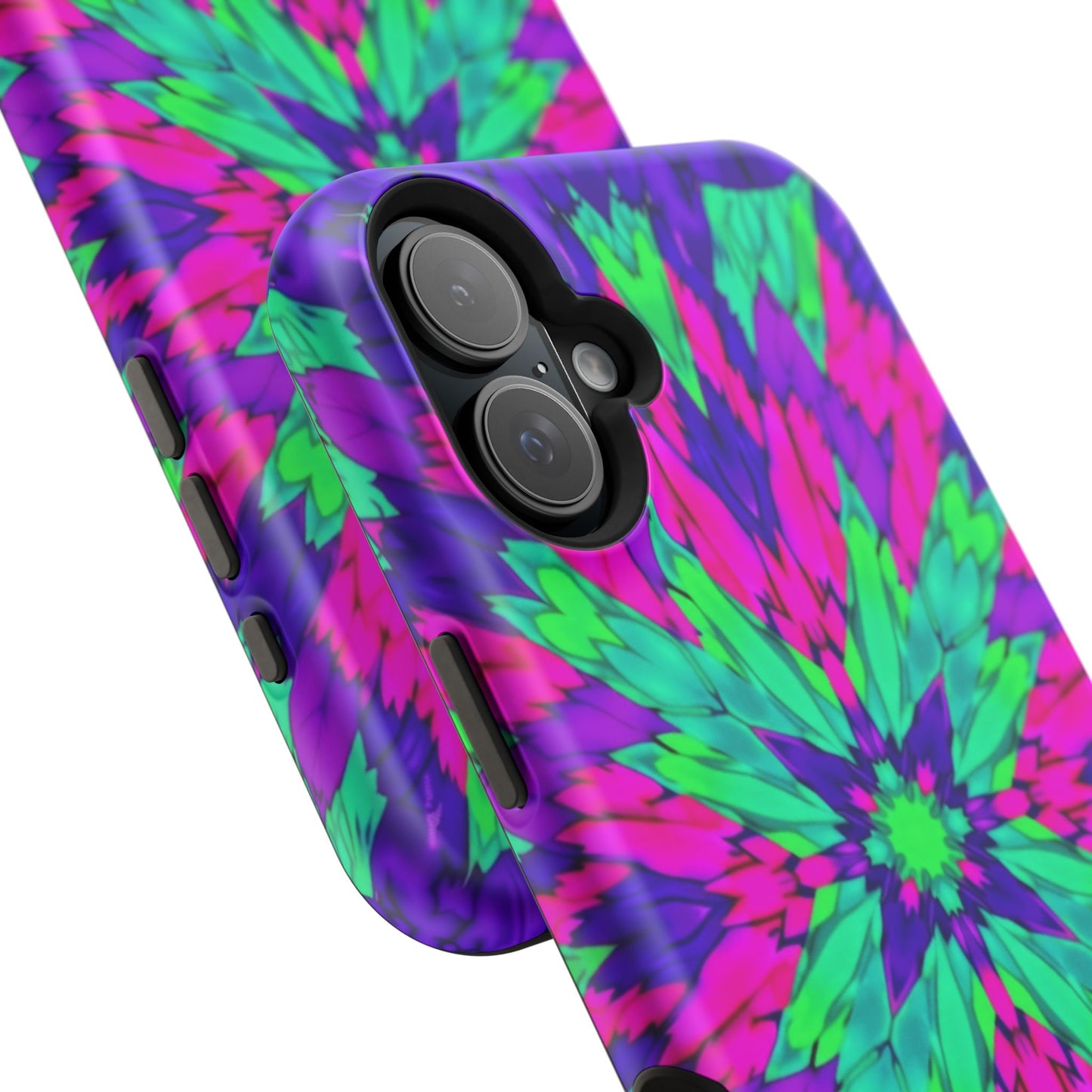 Psychedelic Mandala Phone Case - Trippy Art Gift | Colorful Flower Cases for iPhone Lovers