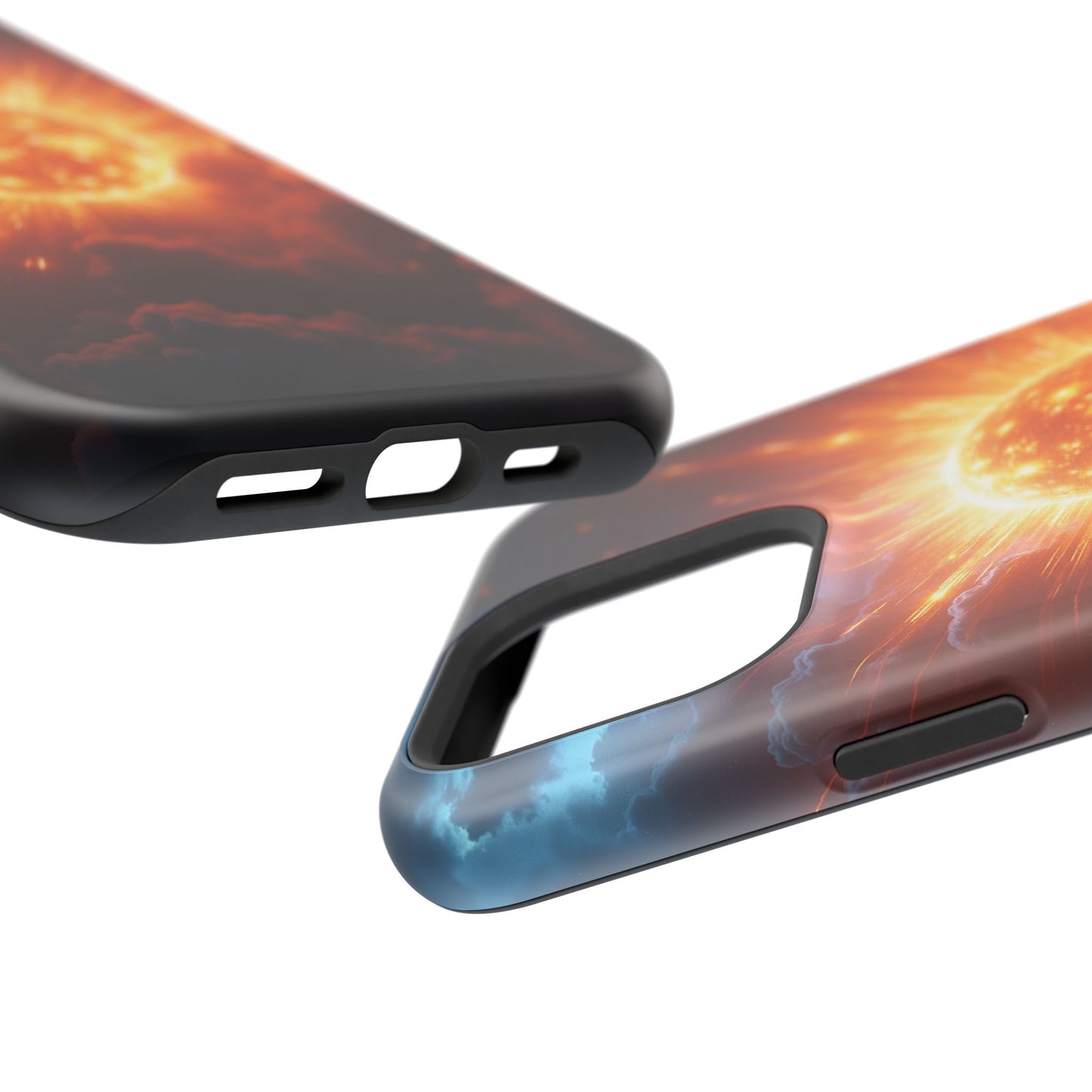 Sun Phone Case - Fiery Starburst iPhone Cover - Astronomy Gift for Him/Her