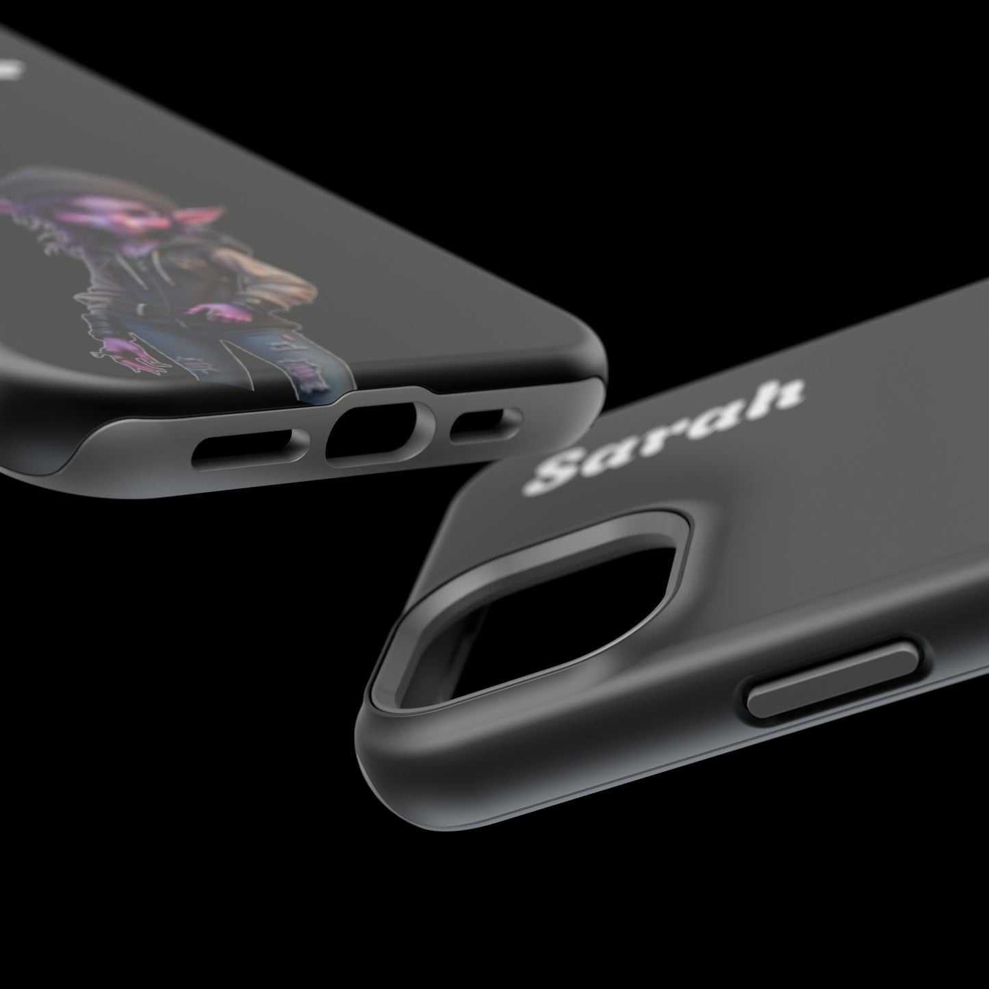 Personalized Elf Phone Case - Custom Name Aesthetic Y2K Gift | Cool Character Cases for Teens & Girls