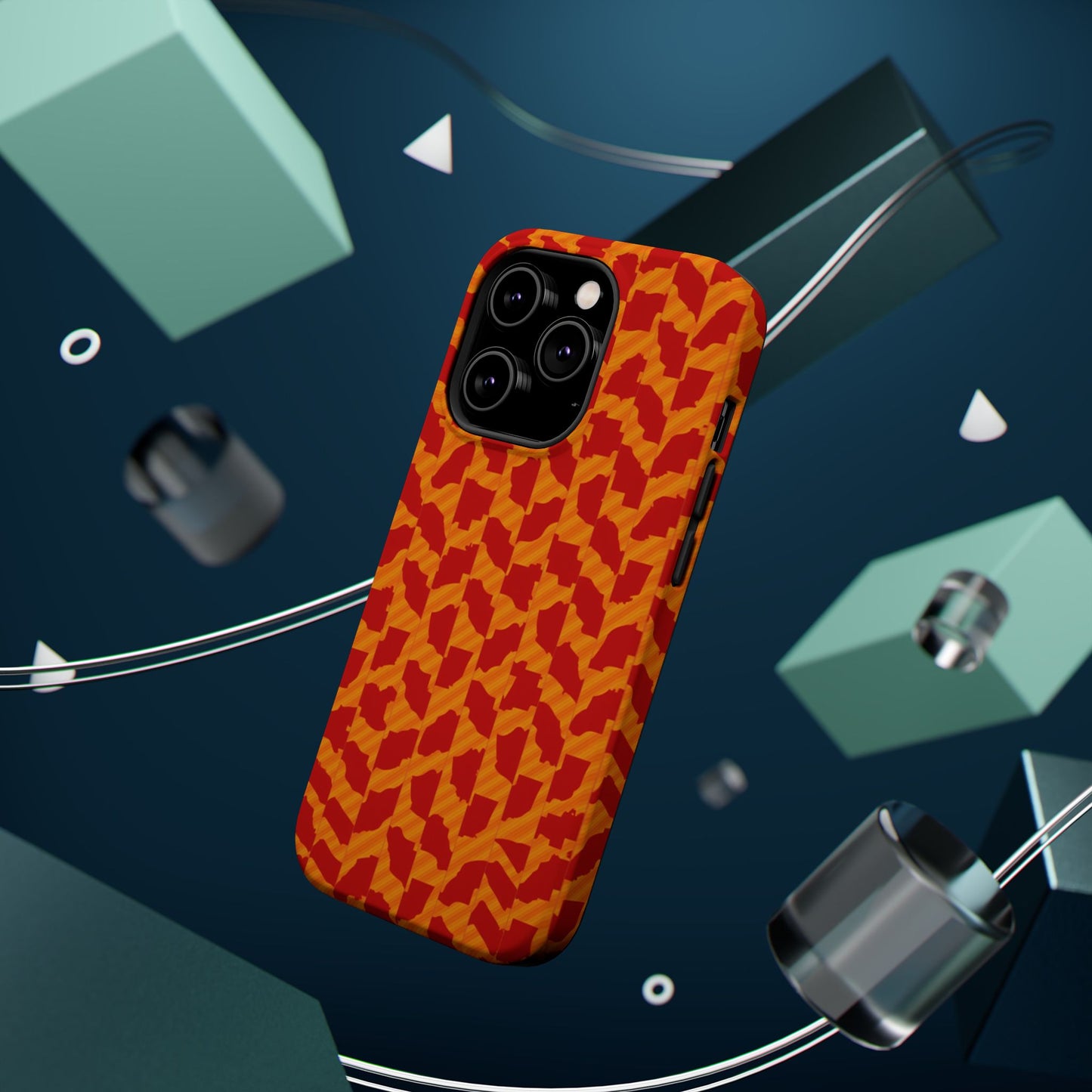 Vibrant Mosaic Phone Case – Abstract Art Design
