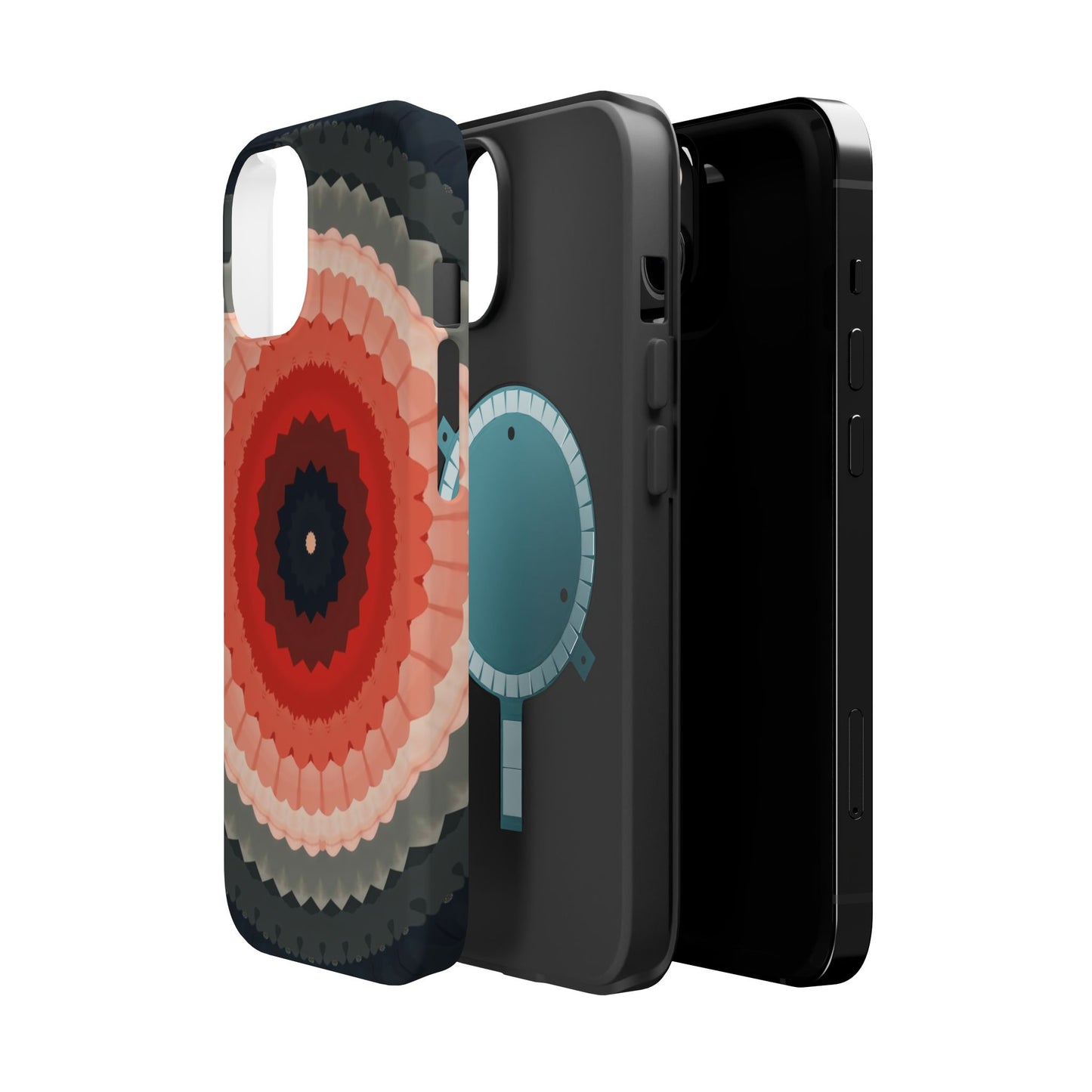 Abstract Phone Case - Geometric iPhone Case, Modern Art Gift Idea, Unique Pattern Design