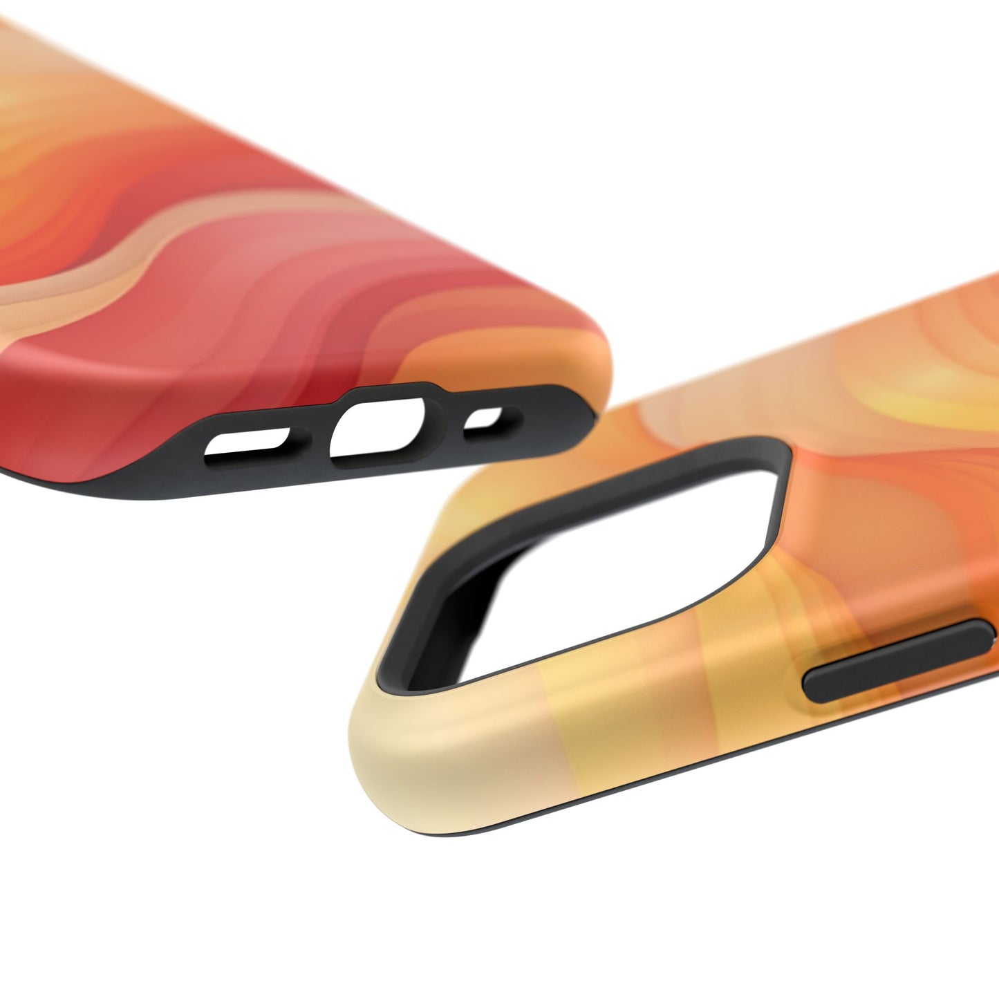 Sunset Phone Case - Aesthetic iPhone Case | Warm Gradient Wave Design | Gifts for Her | Beachy Summer Vibes
