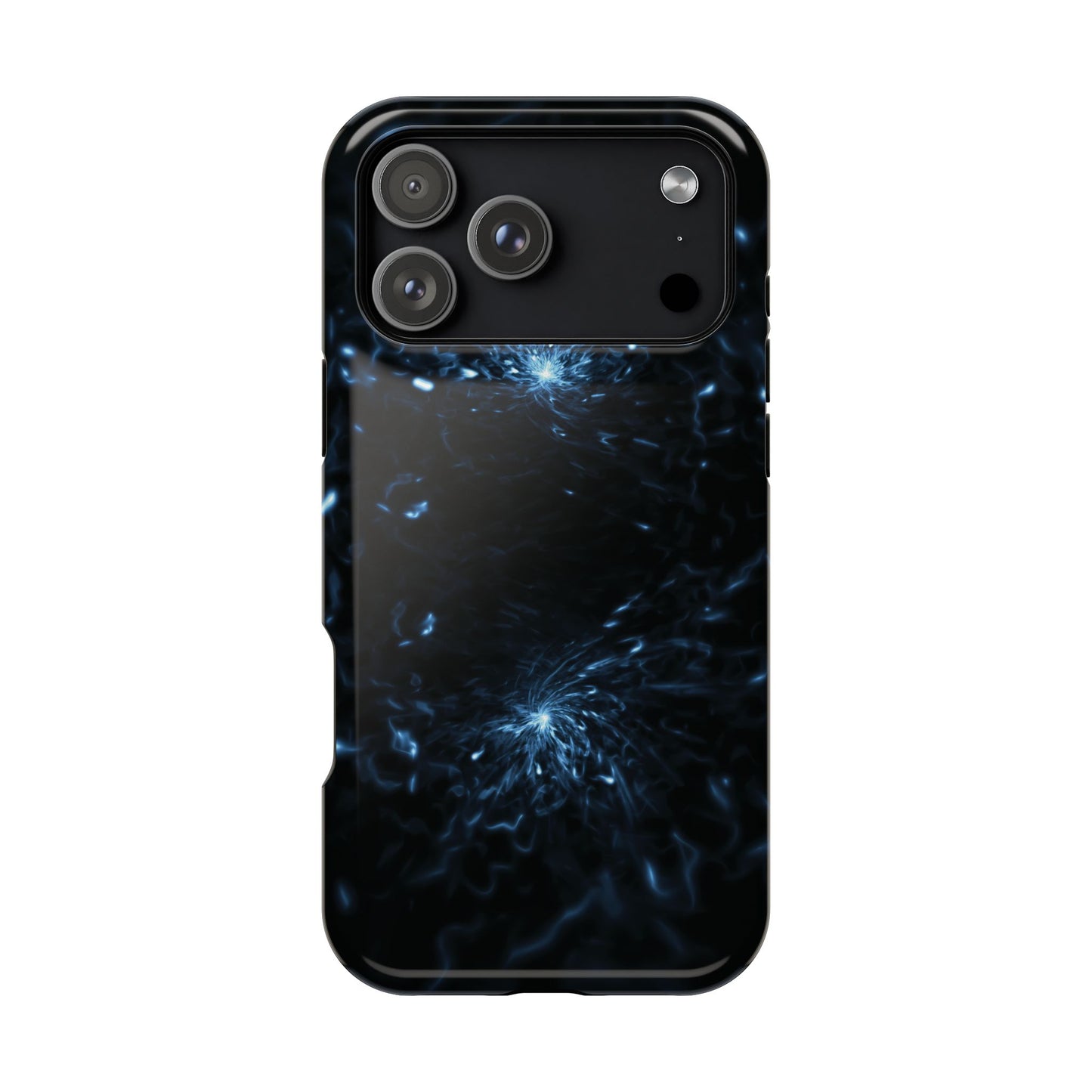 Galaxy Phone Case - Aesthetic iPhone Case | Blue Abstract Energy Design | Gifts for Him/Her | Sci-Fi Tech Vibes