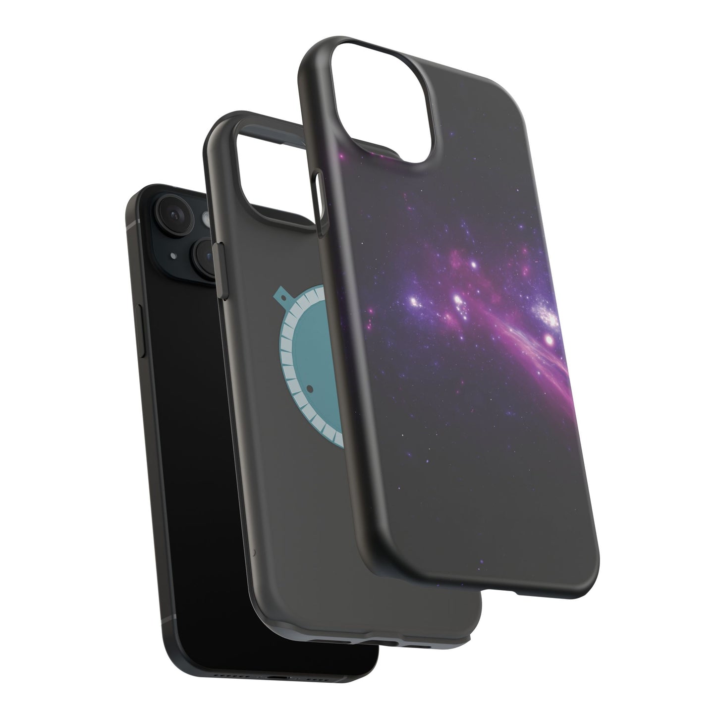 Purple Galaxy Phone Case - Aesthetic iPhone Case | Space Art Design | Gifts for Her | Unique Phone Accessories