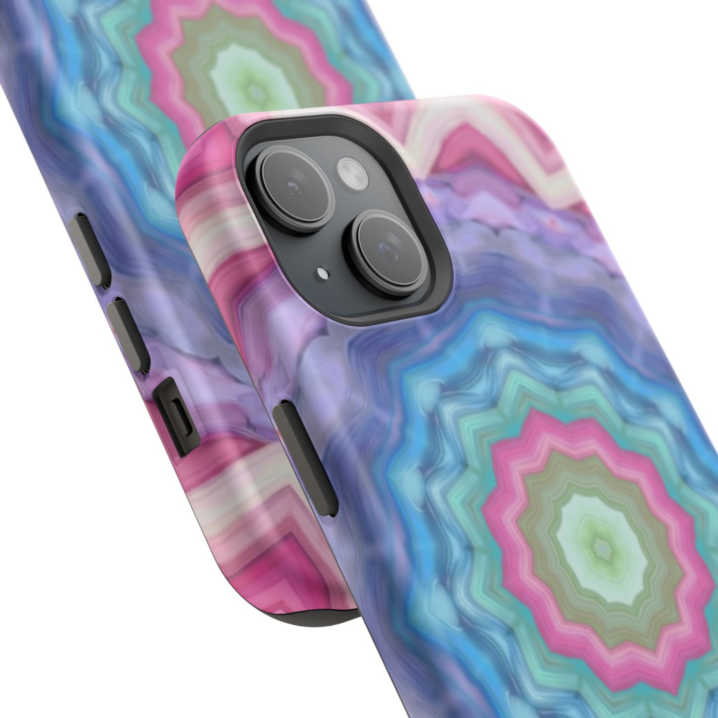 Abstract Phone Case - Psychedelic iPhone Case, Colorful Gift Idea, Unique Pattern Design