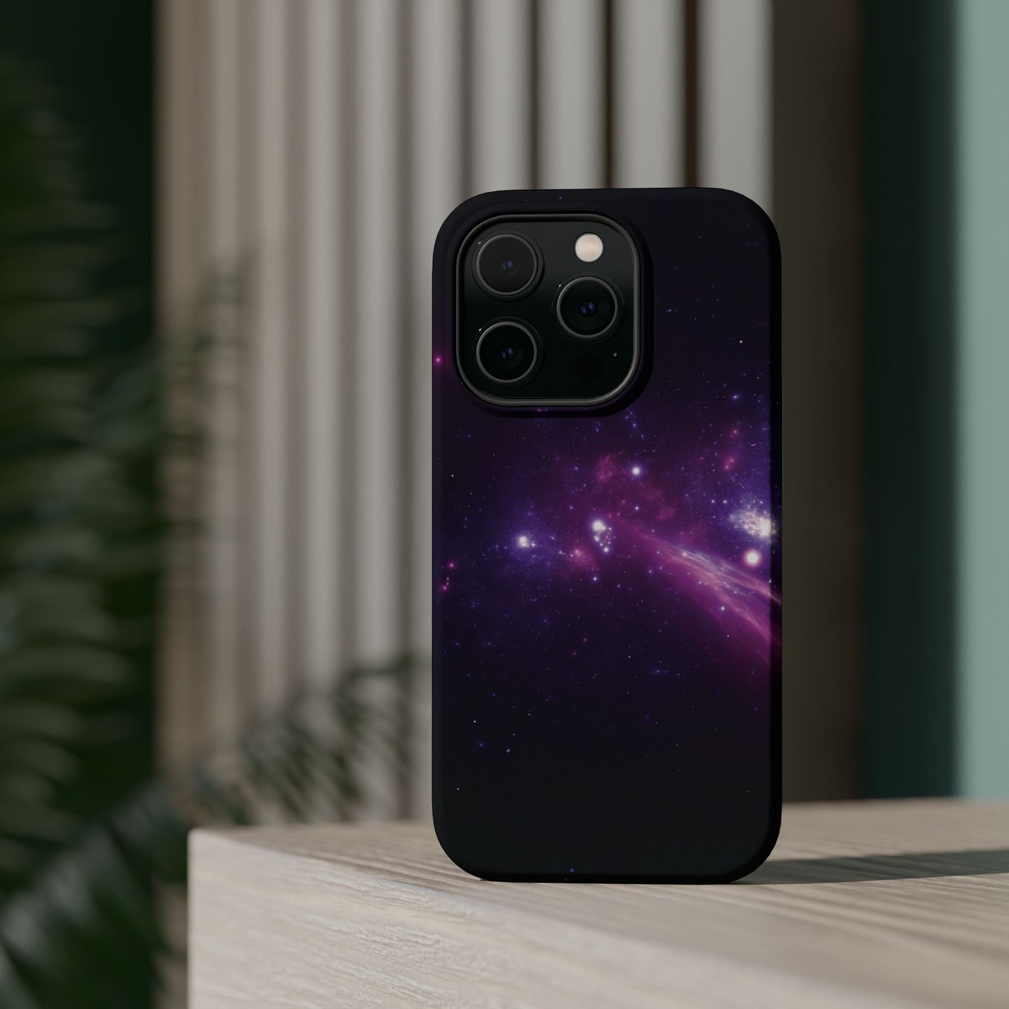 Purple Galaxy Phone Case - Aesthetic iPhone Case | Space Art Design | Gifts for Her | Unique Phone Accessories