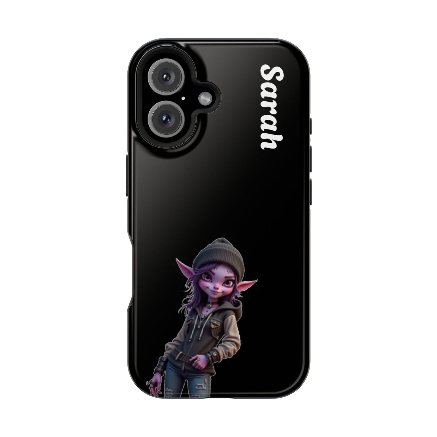 Personalized Elf Phone Case - Custom Name Aesthetic Y2K Gift | Cool Character Cases for Teens & Girls