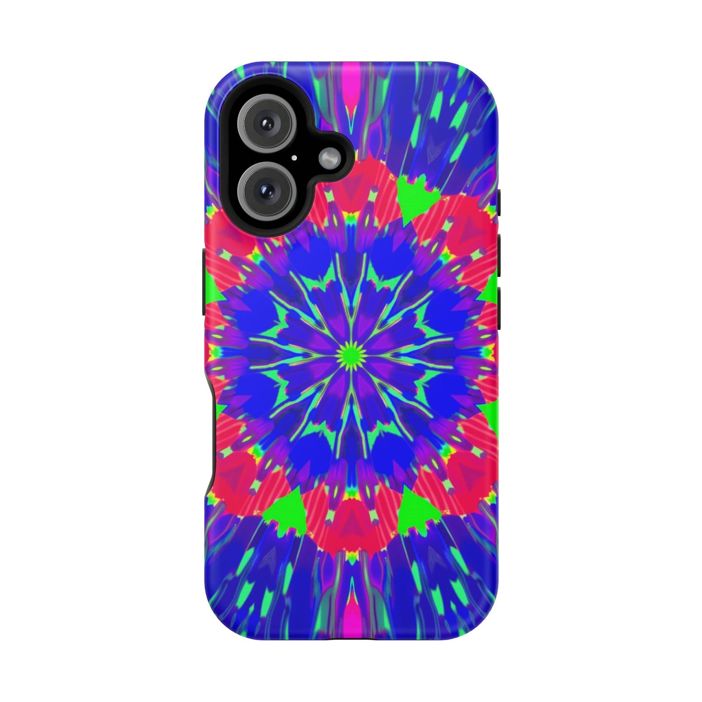 Neon Phone Case - Trippy iPhone Case, Rave Gift Idea, Aesthetic Y2K Accessory