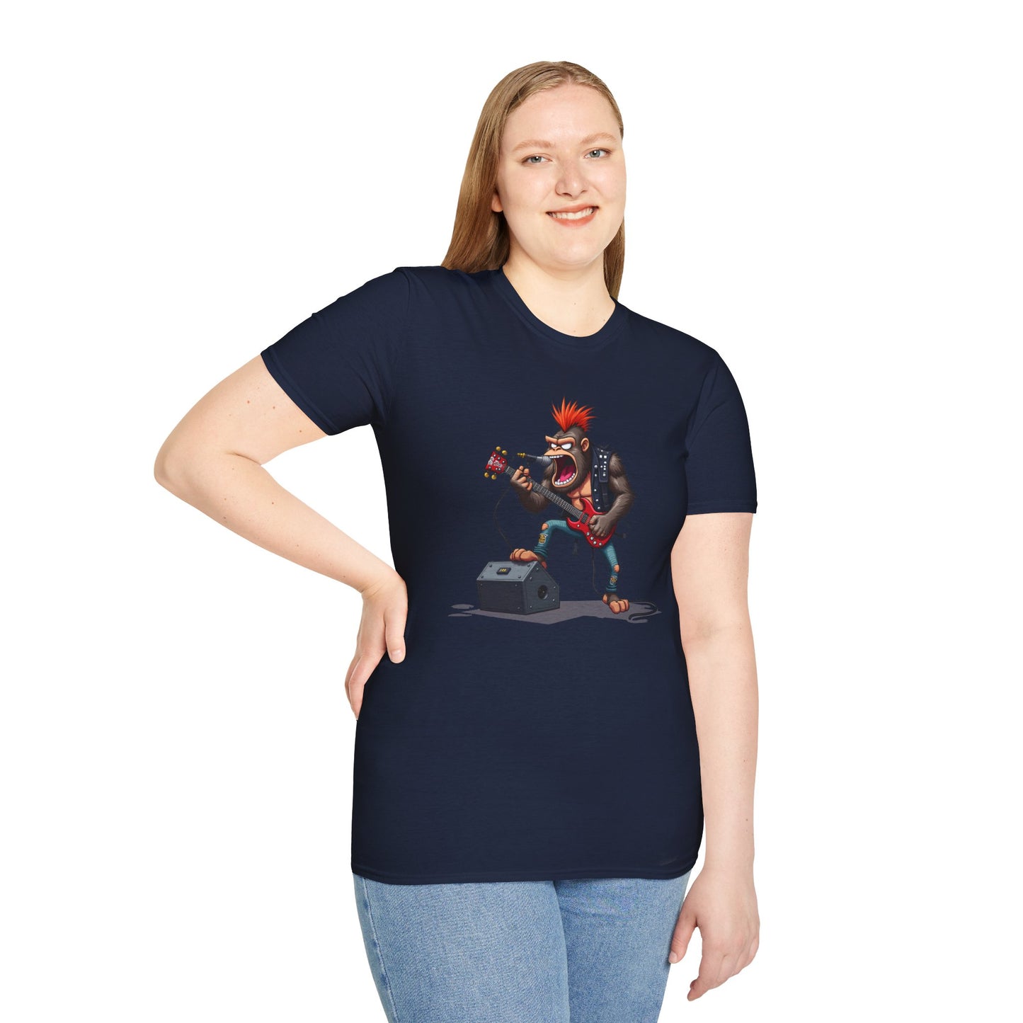 Punk Rock Gorilla T-Shirt – Loud Looks for Rebel Souls
