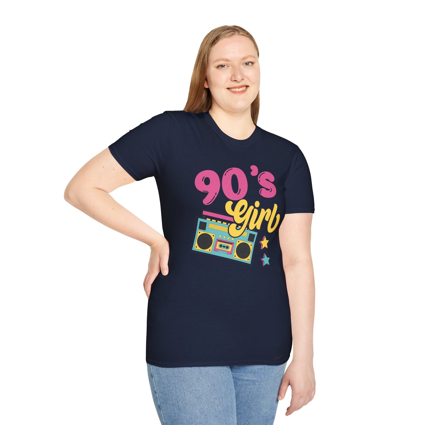 "90’s Girl" T-Shirt – Retro Throwback Tee | Nostalgic 90s Vibe Graphic Shirt for Girls & Women | Vintage Pop Culture Fashion Tee