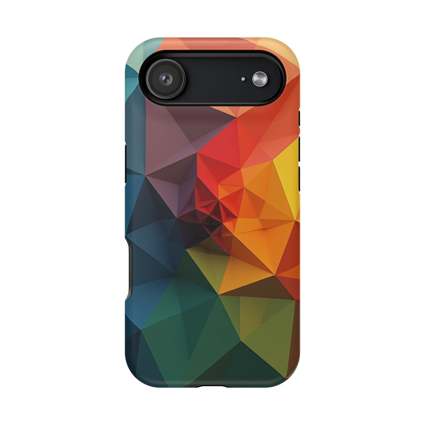 Solar Flare Phone Case for iPhone | Abstract Geometric Slim Protective Cover