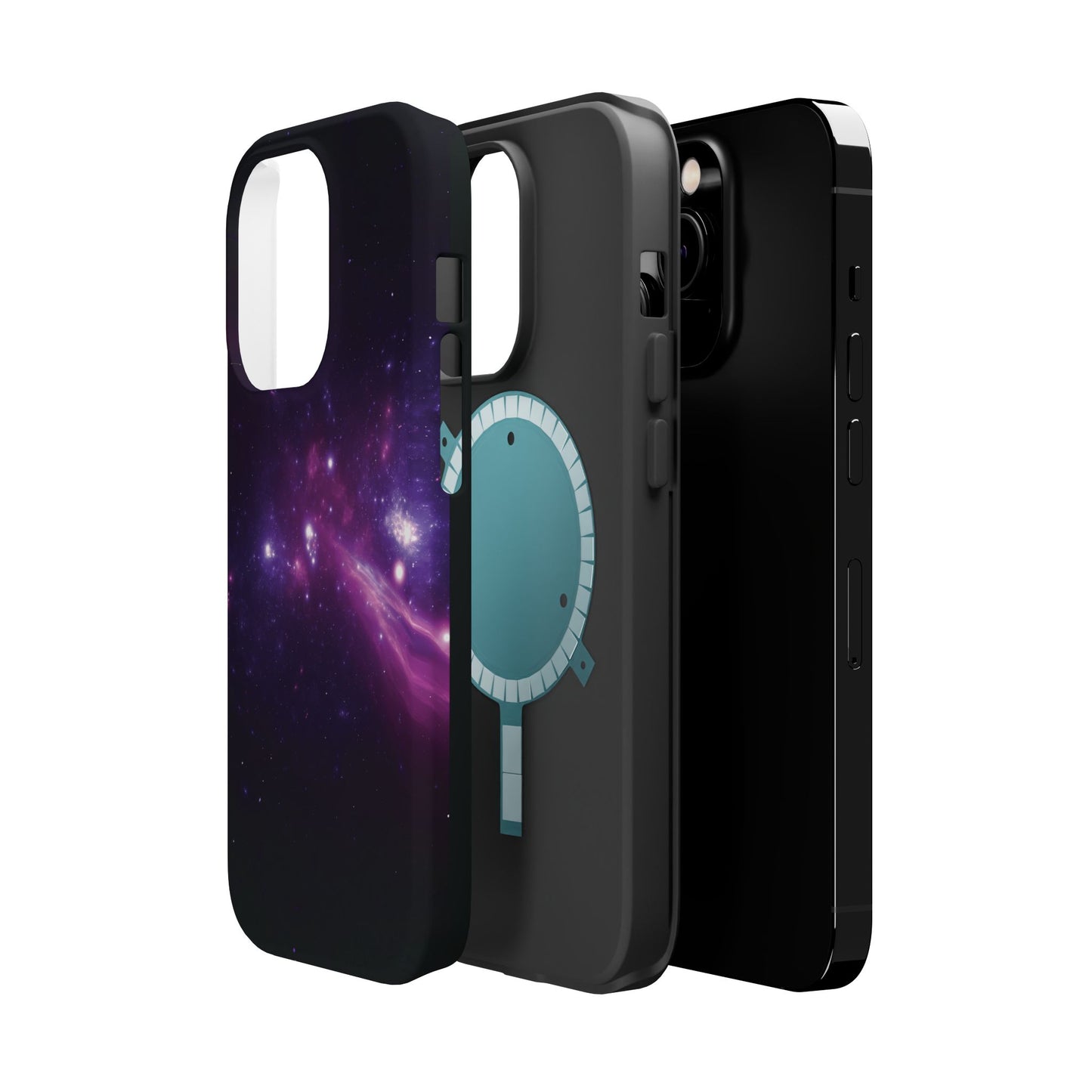 Purple Galaxy Phone Case - Aesthetic iPhone Case | Space Art Design | Gifts for Her | Unique Phone Accessories