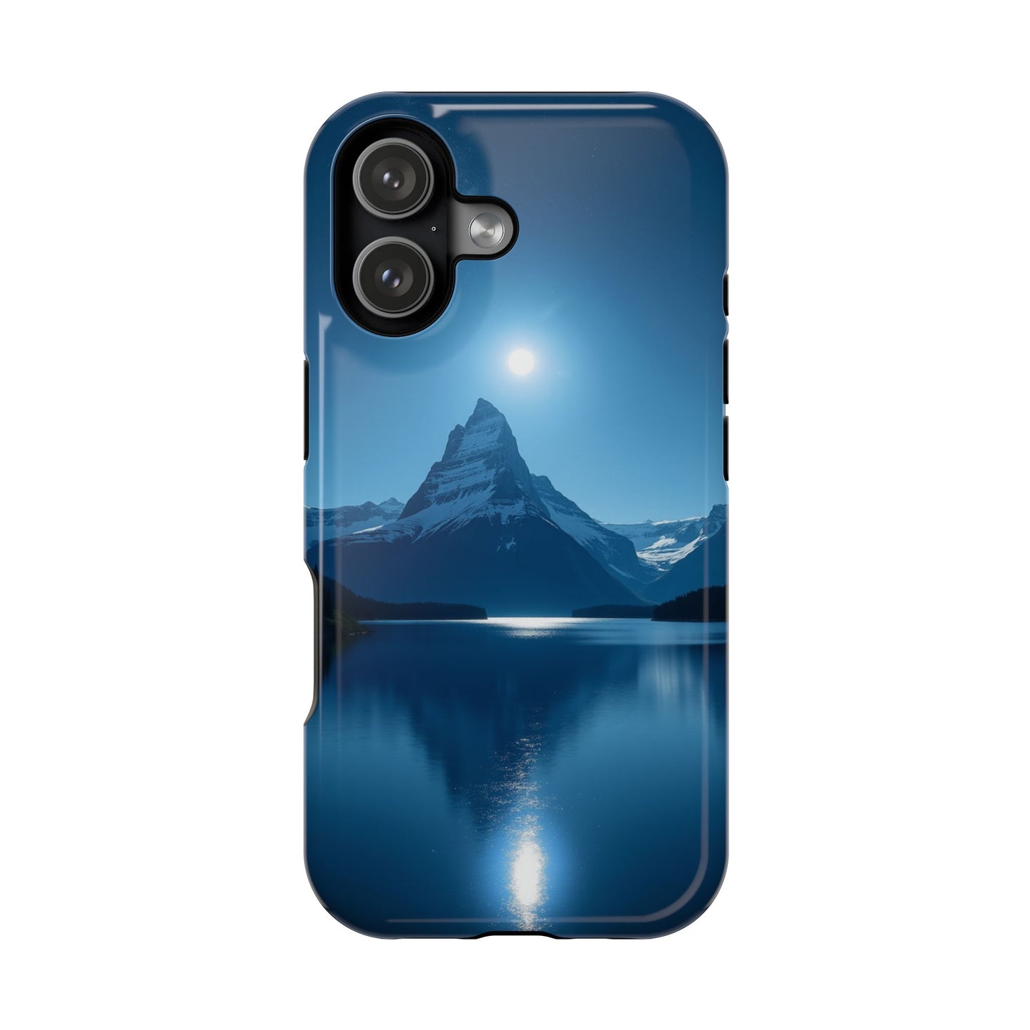 Mountain Lake Phone Case - Scenic Nature Design for iPhone 14-17 | Aesthetic Outdoor Gift