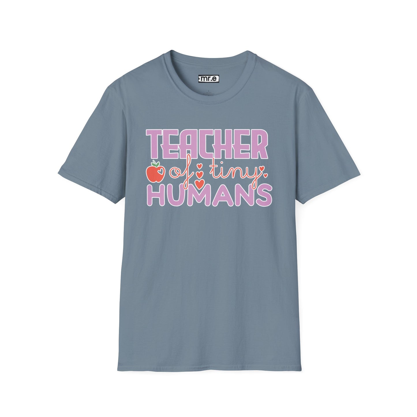 Teacher Appreciation Gift - “Teacher of Tiny Humans” Cute Tee, Preschool Teacher Shirt, Kindergarten Educator Gift