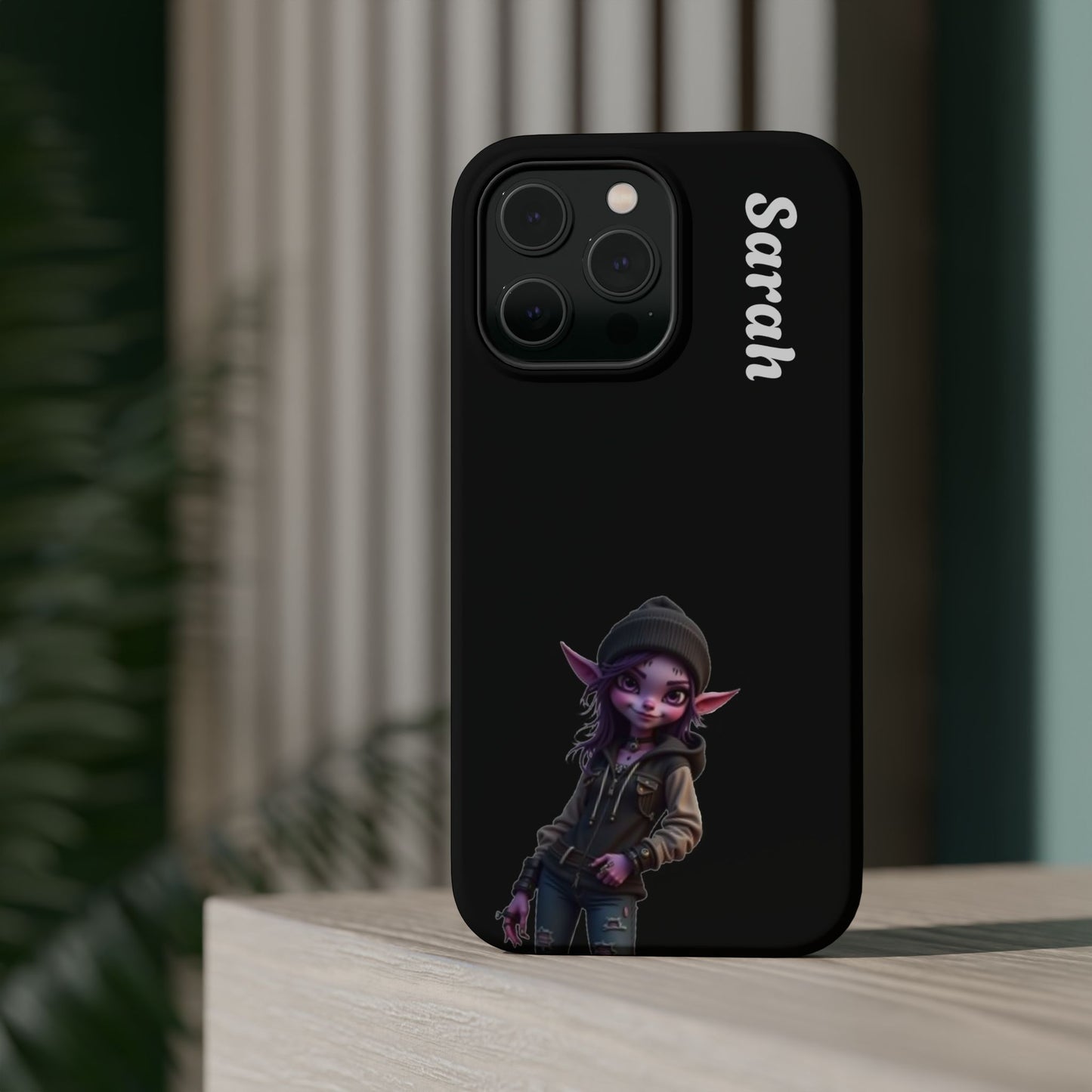 Personalized Elf Phone Case - Custom Name Aesthetic Y2K Gift | Cool Character Cases for Teens & Girls
