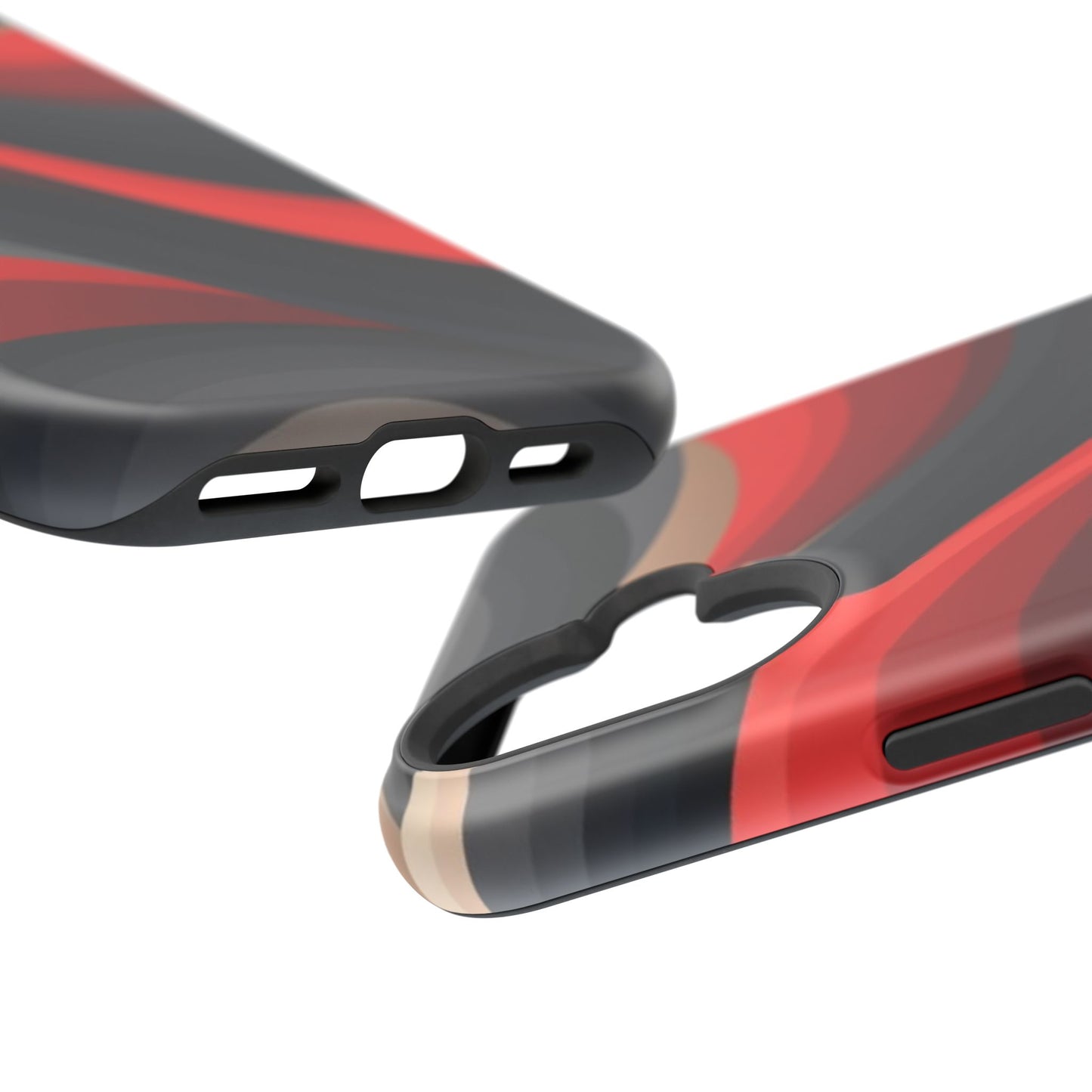 Dynamic Elegance Phone Case - Bold Wave Design | Trendy Aesthetic Gift Idea