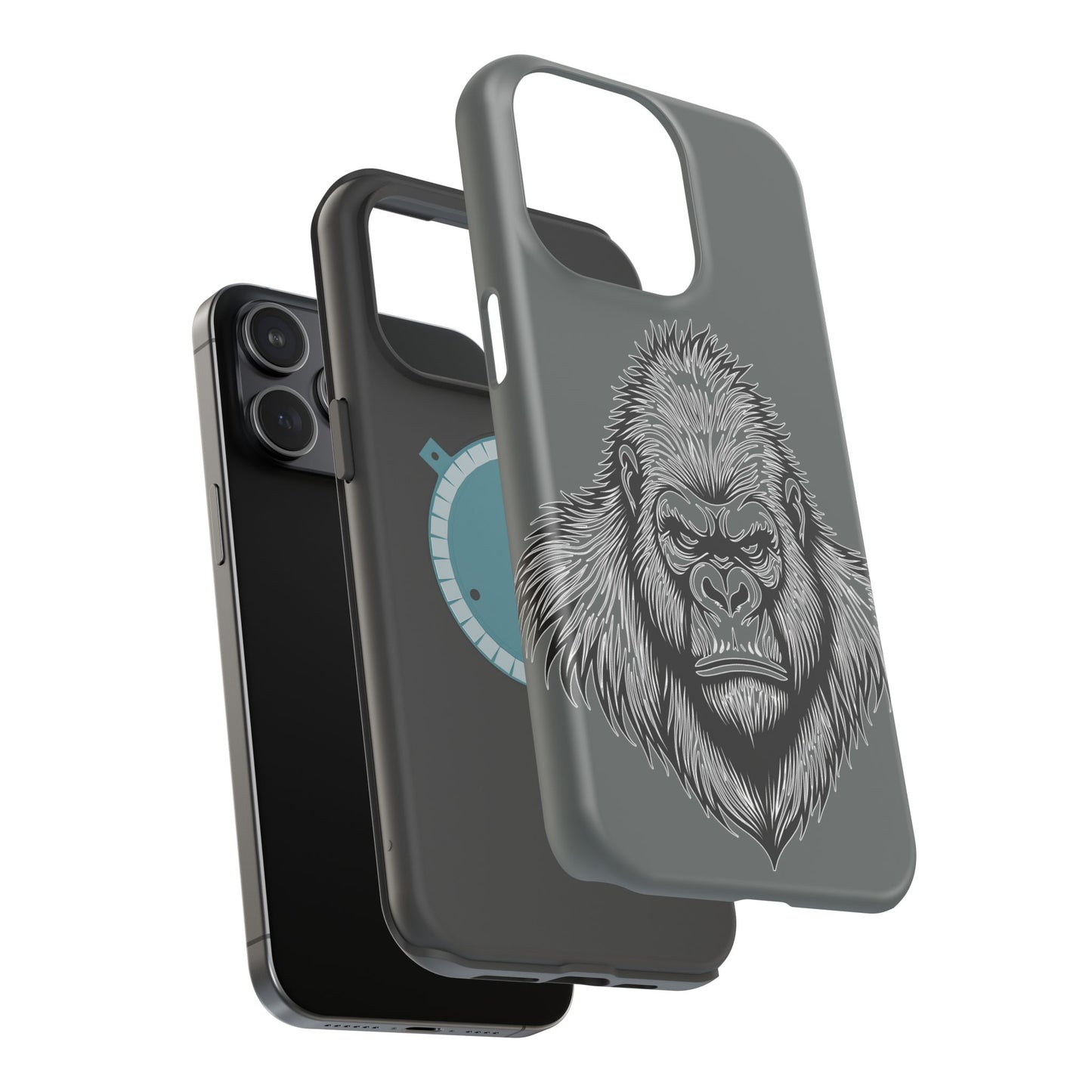 Gorilla Phone Case - Powerful Silverback Design | Protective & Stylish Cases for Men & Women
