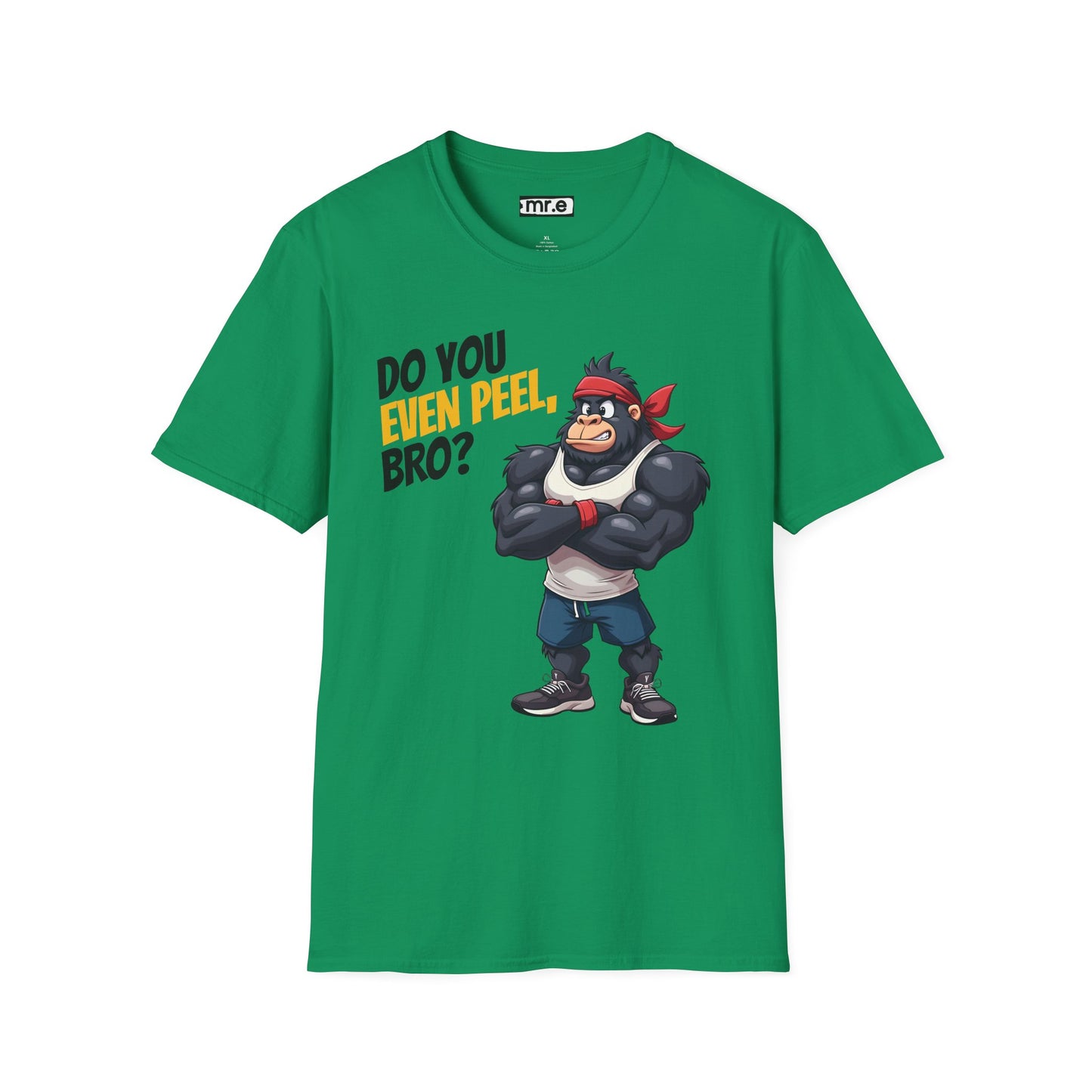 Do You Even Peel, Bro? β Funny Gym Gorilla T-Shirt