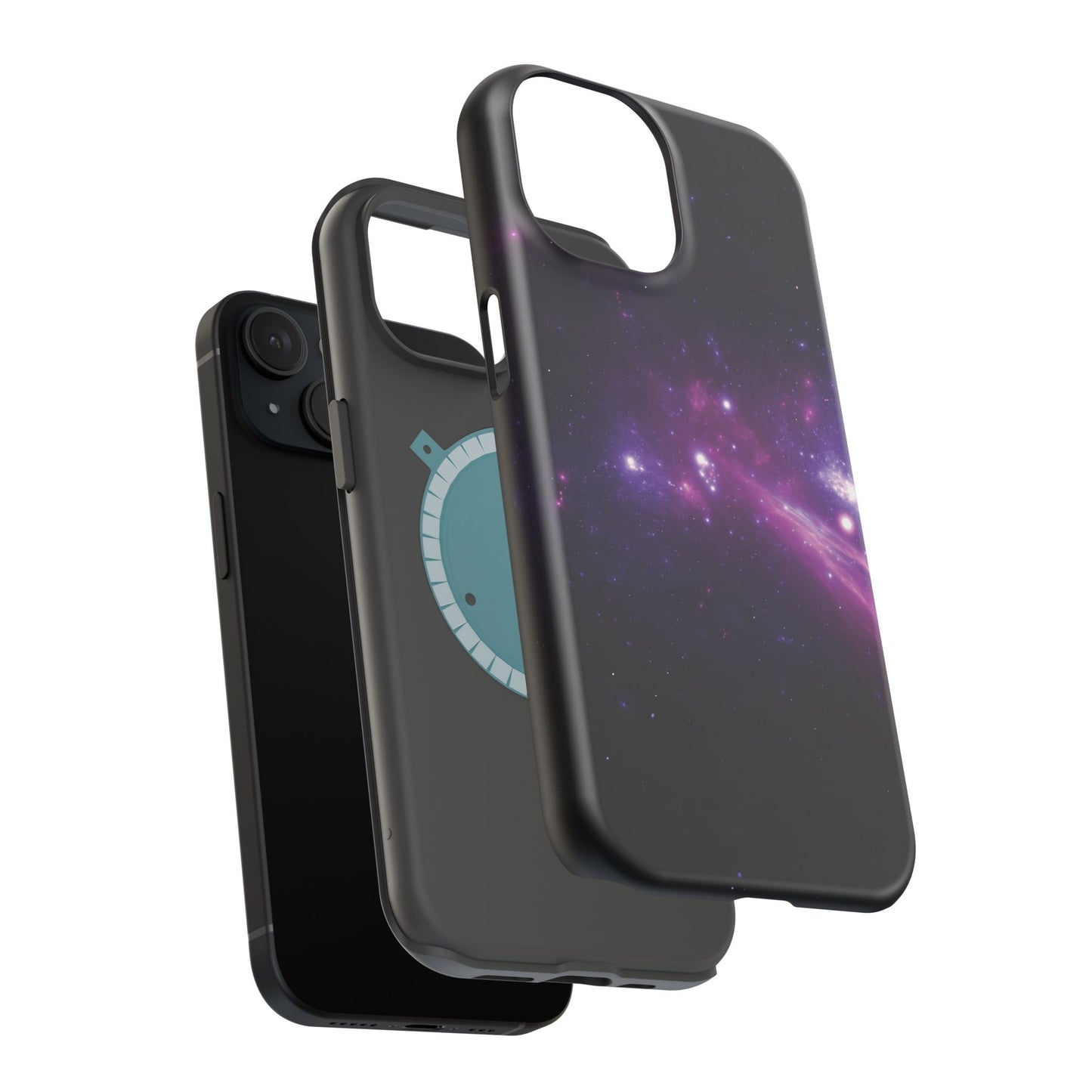 Purple Galaxy Phone Case - Aesthetic iPhone Case | Space Art Design | Gifts for Her | Unique Phone Accessories