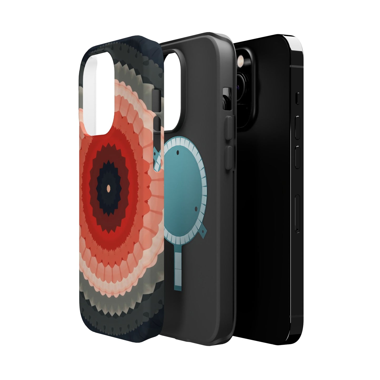 Abstract Phone Case - Geometric iPhone Case, Modern Art Gift Idea, Unique Pattern Design