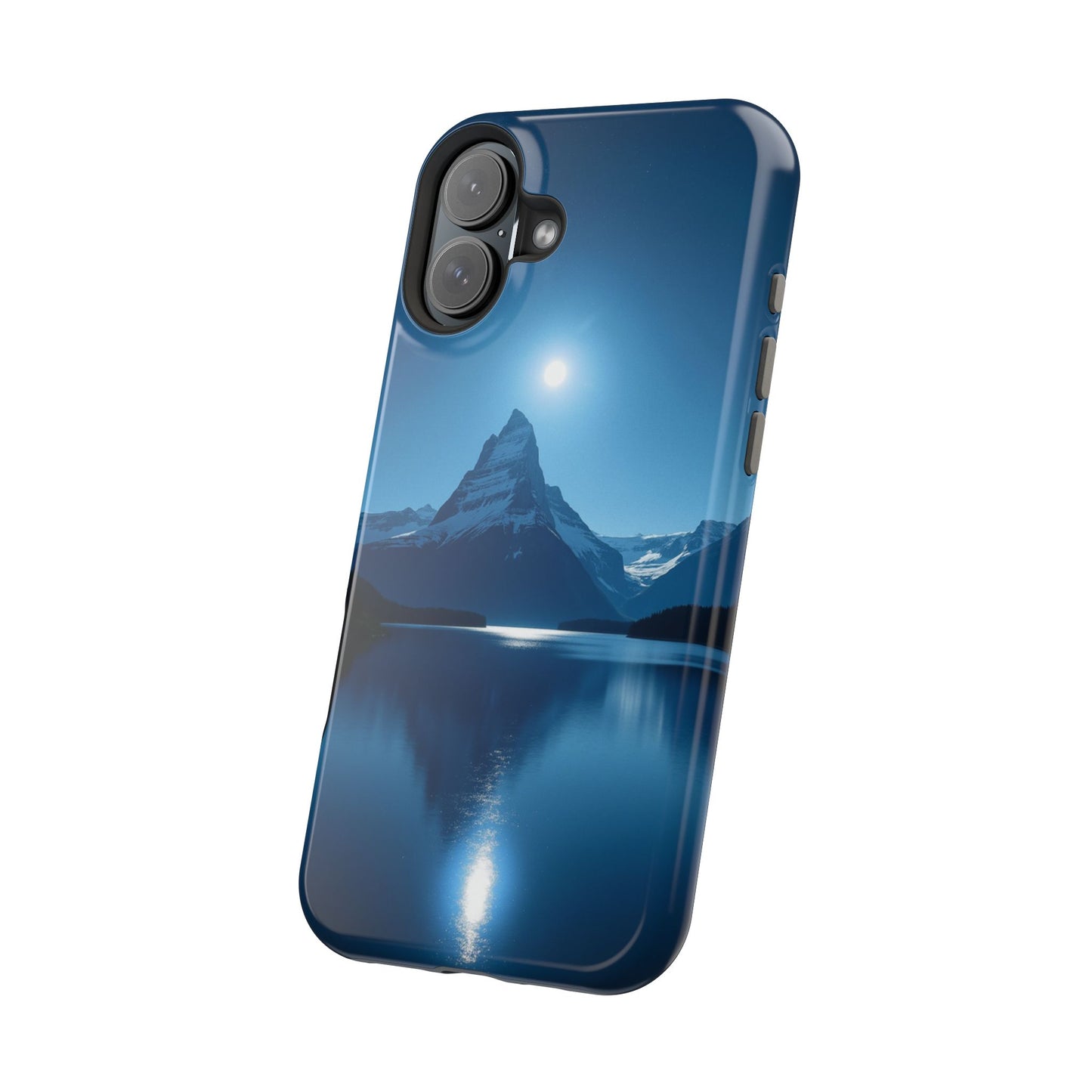 Mountain Lake Phone Case - Scenic Nature Design for iPhone 14-17 | Aesthetic Outdoor Gift