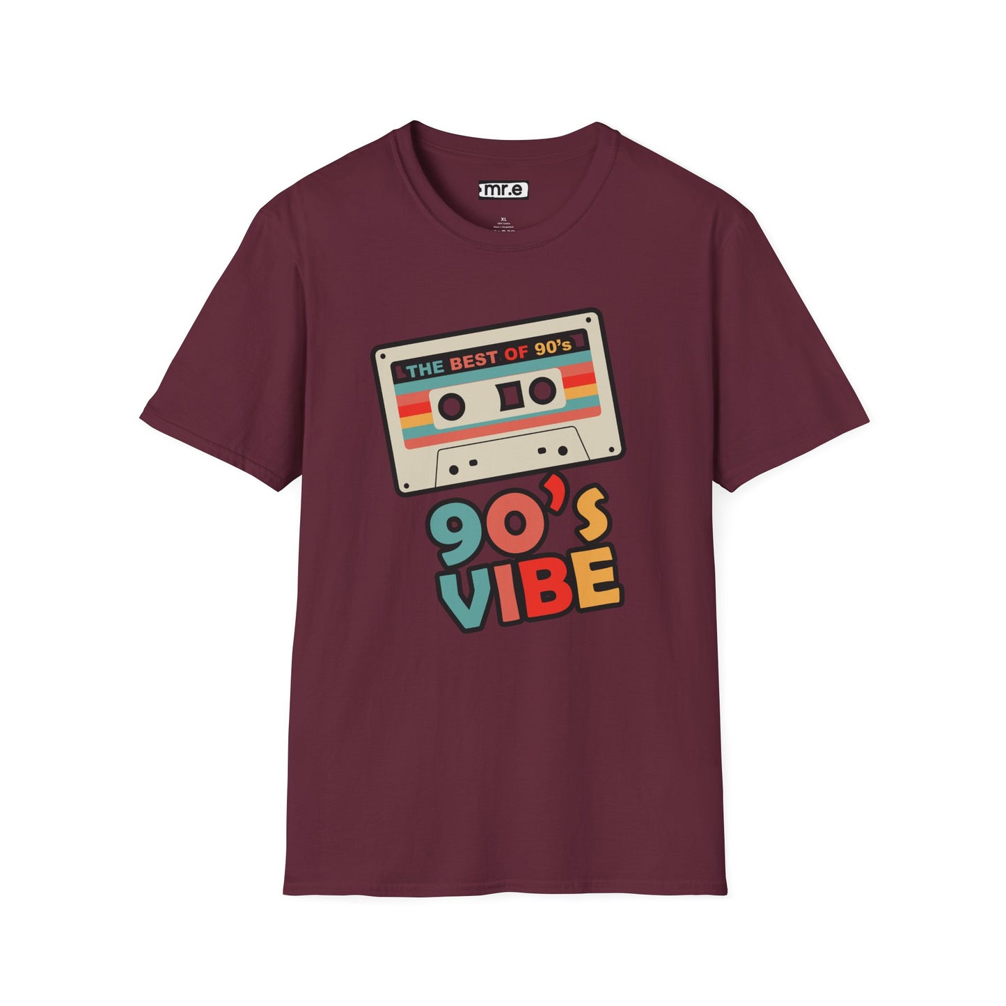 90’s Vibe T-Shirt – Cool Retro Cassette Design for 90s Fans