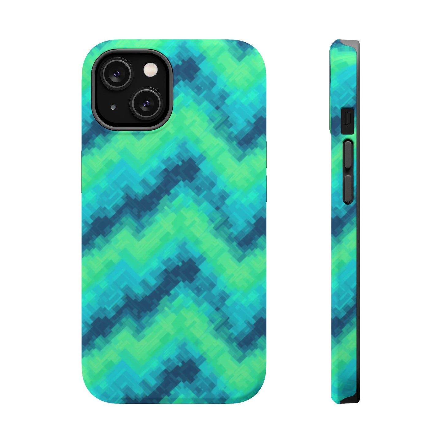8-Bit Wave Phone Case for iPhone | Retro Pixel Art Slim Protective Cover