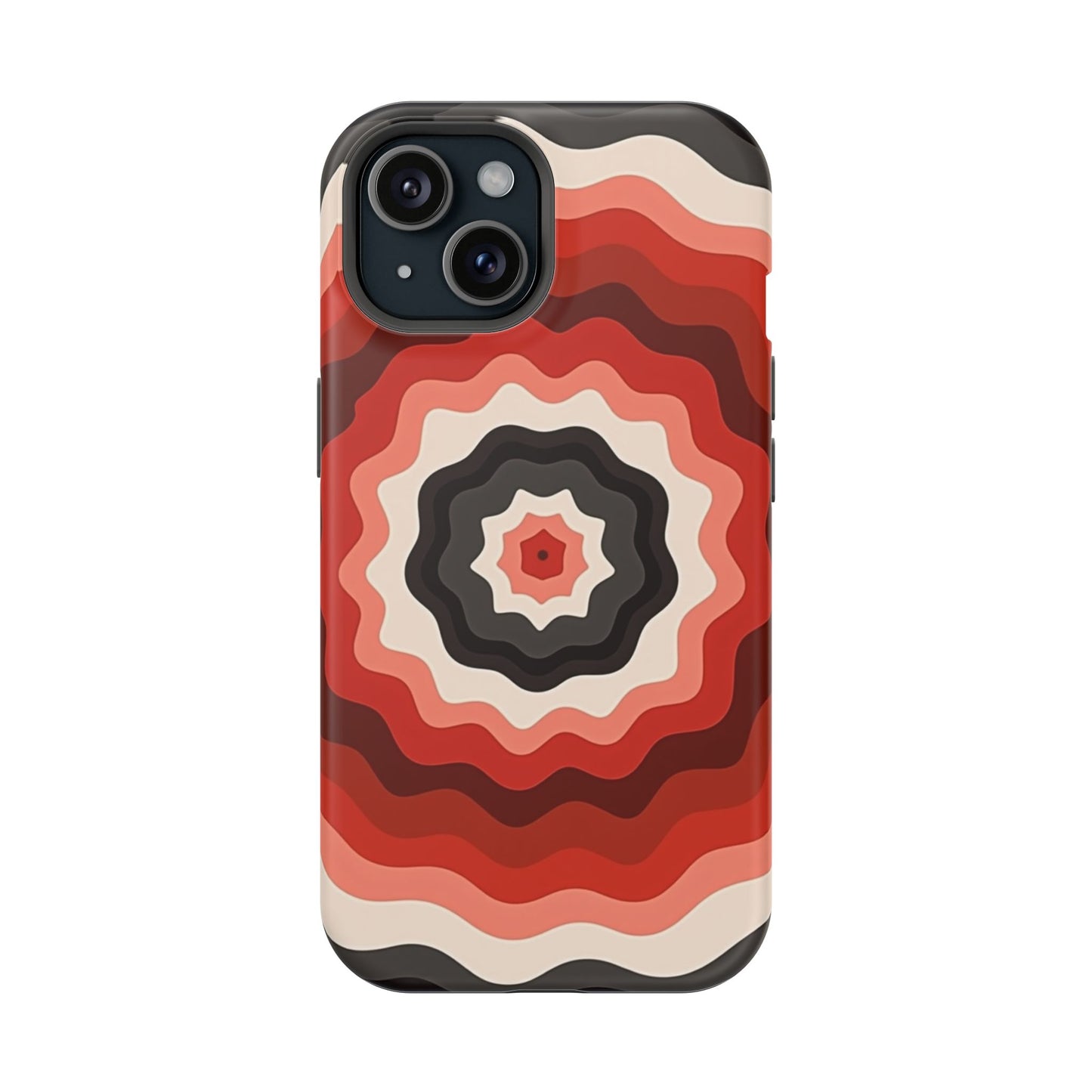 70s Wave Phone Case - Aesthetic iPhone Case, Vintage Gift Idea, Trendy Summer Accessory