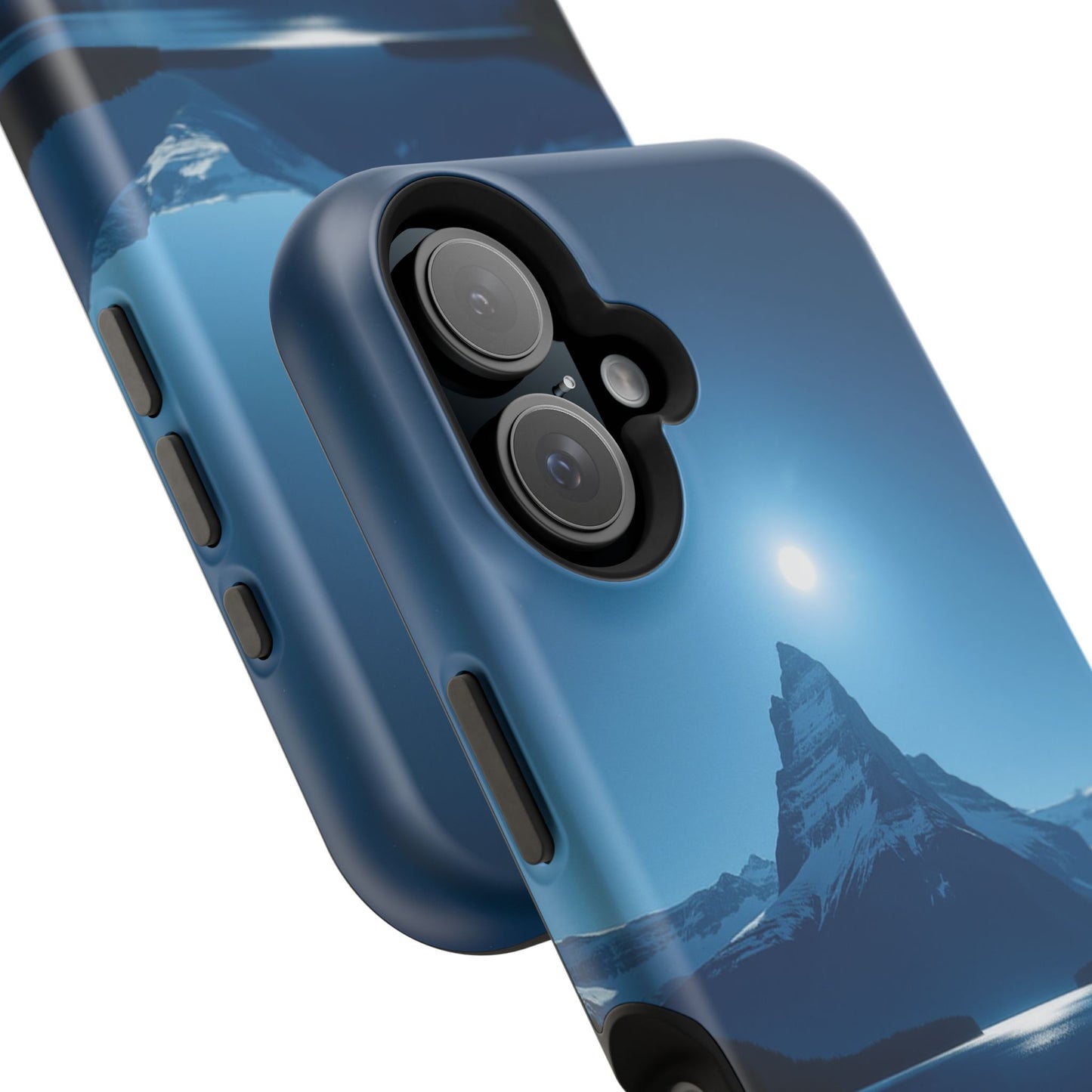 Mountain Lake Phone Case - Scenic Nature Design for iPhone 14-17 | Aesthetic Outdoor Gift