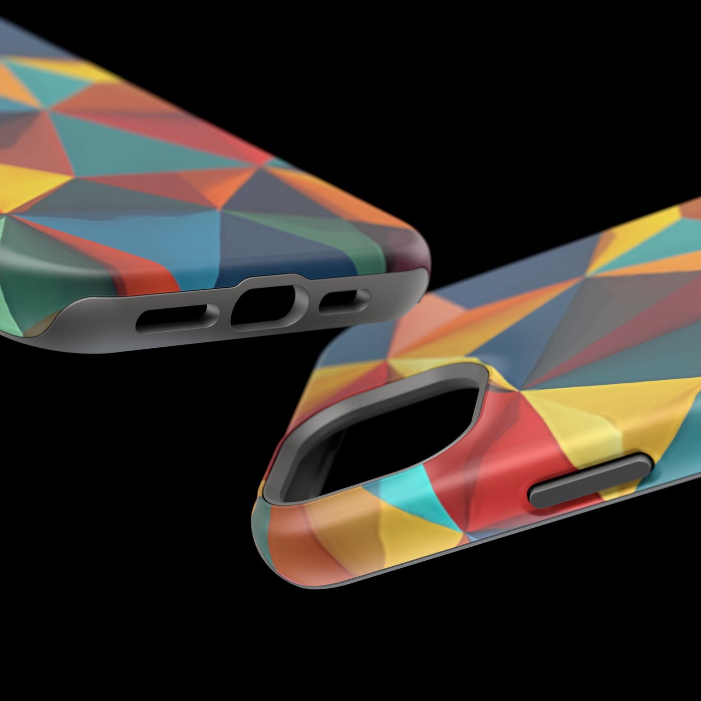 Prism Burst Phone Case for iPhone | Abstract Geometric Slim Protective Cover