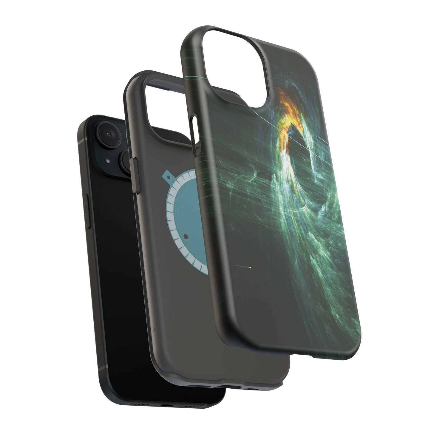 Abstract Swirl Phone Case - Aesthetic iPhone Case | Galaxy Art Design | Gifts for Her | Unique Phone Accessories