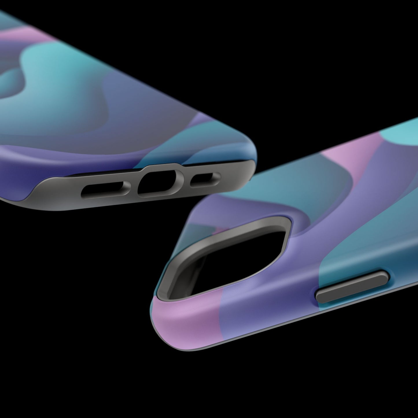 Oceanic Serenity Phone Case - Calming Blue Wave Aesthetic | Nature Inspired Gift Idea