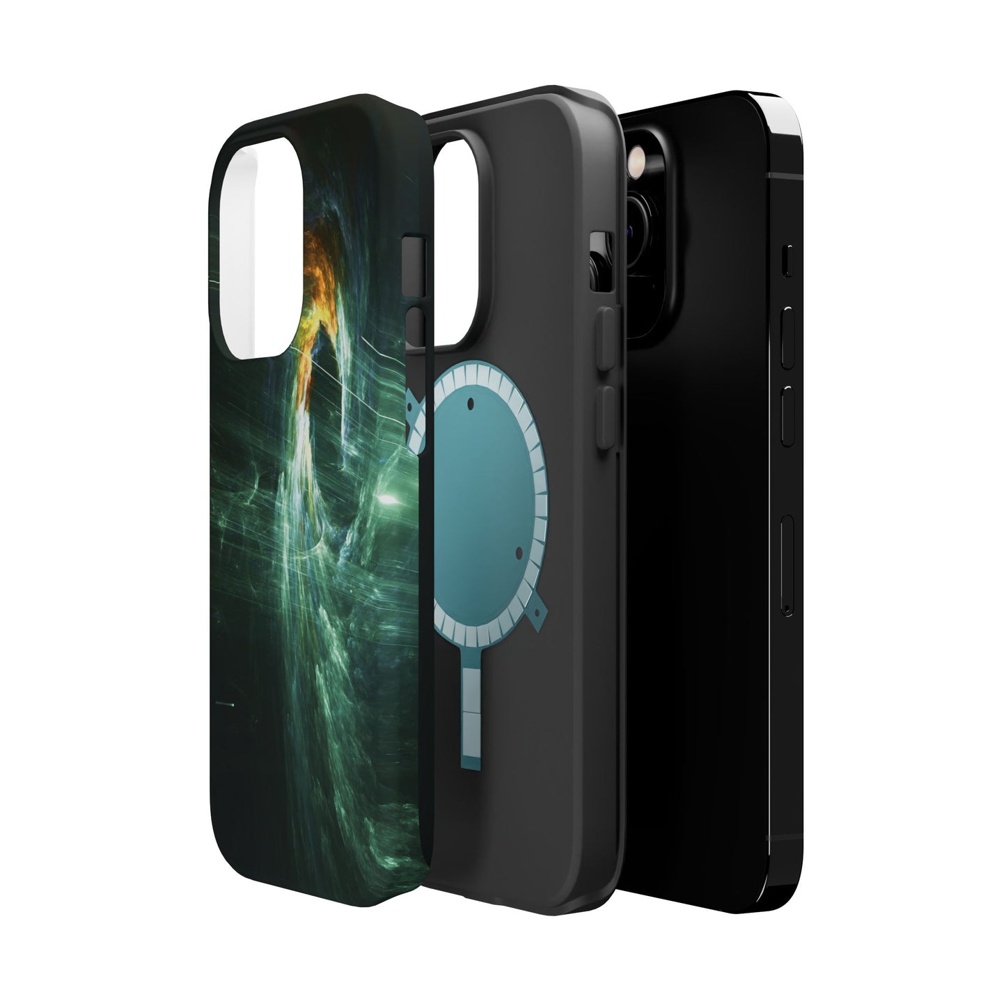 Abstract Swirl Phone Case - Aesthetic iPhone Case | Galaxy Art Design | Gifts for Her | Unique Phone Accessories