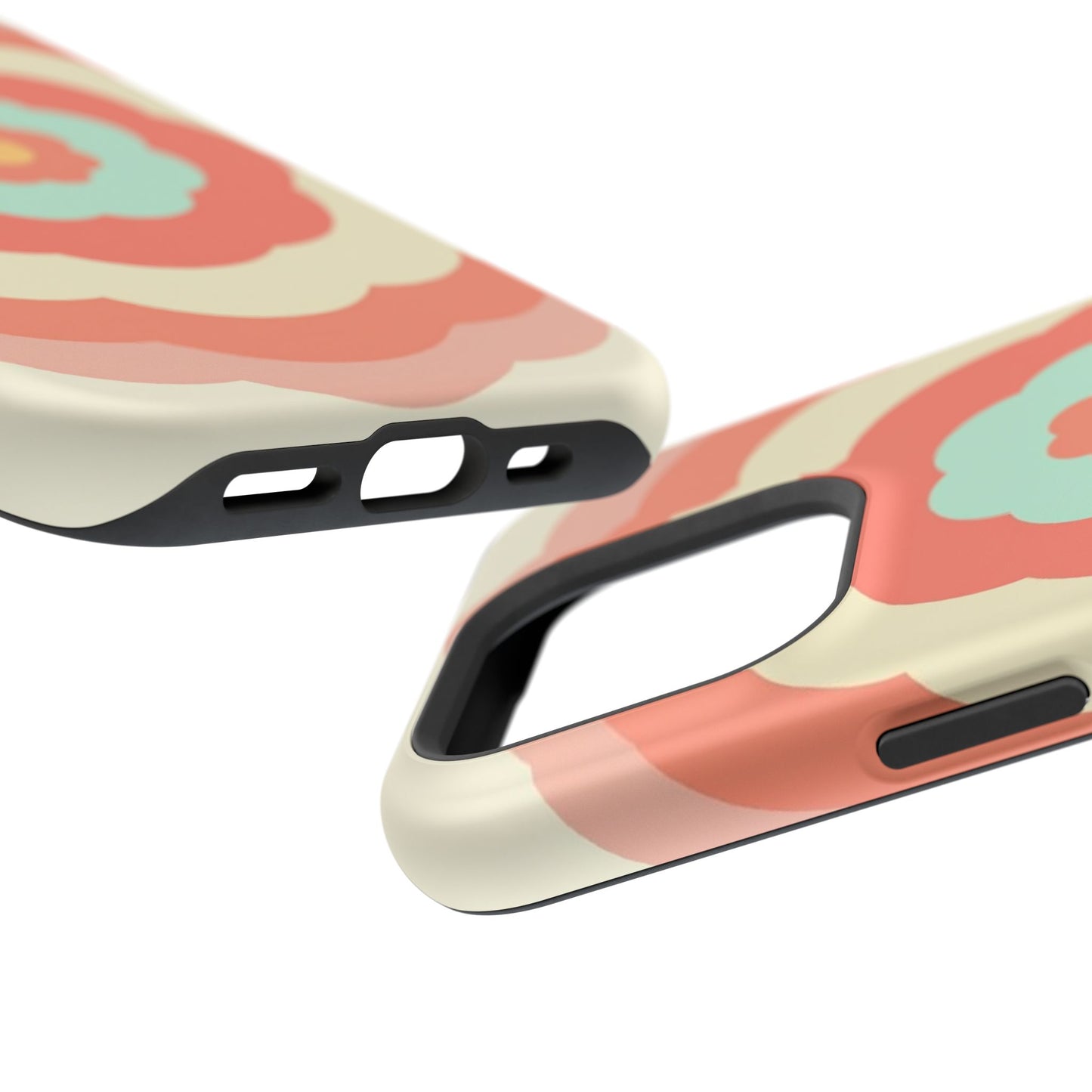 Cute Flower Phone Case - Pastel Aesthetic iPhone Case, Kawaii Gift Idea, Retro Floral Design