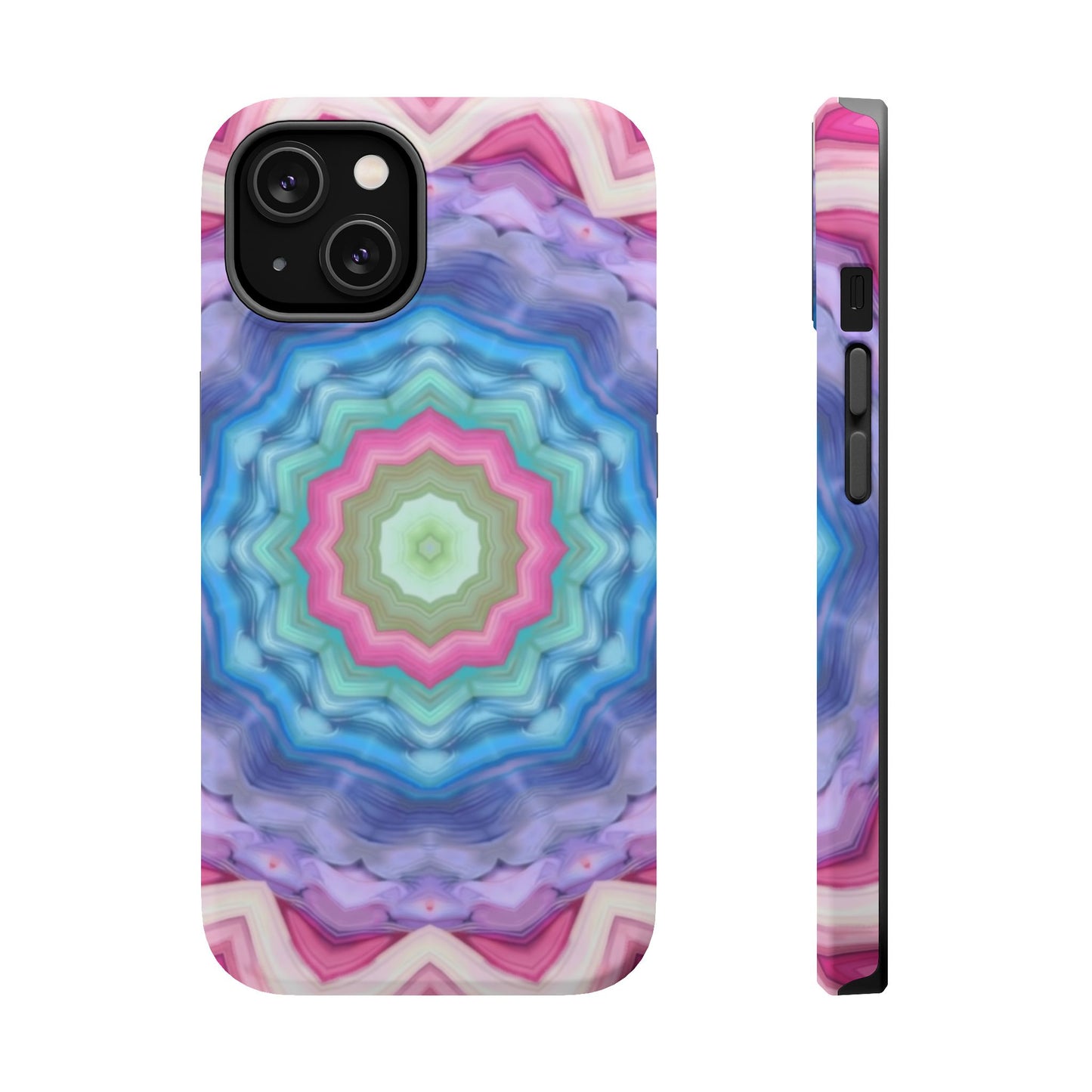 Abstract Phone Case - Psychedelic iPhone Case, Colorful Gift Idea, Unique Pattern Design