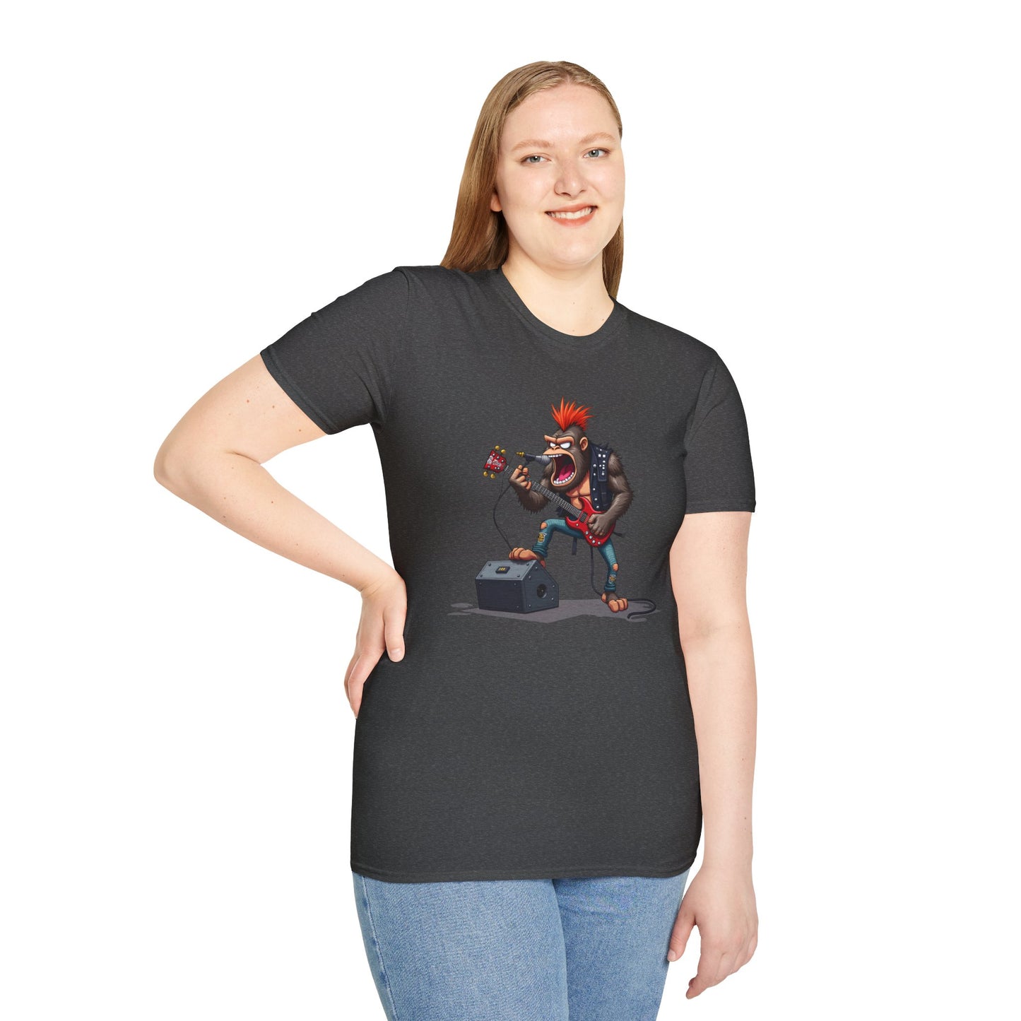 Punk Rock Gorilla T-Shirt – Loud Looks for Rebel Souls
