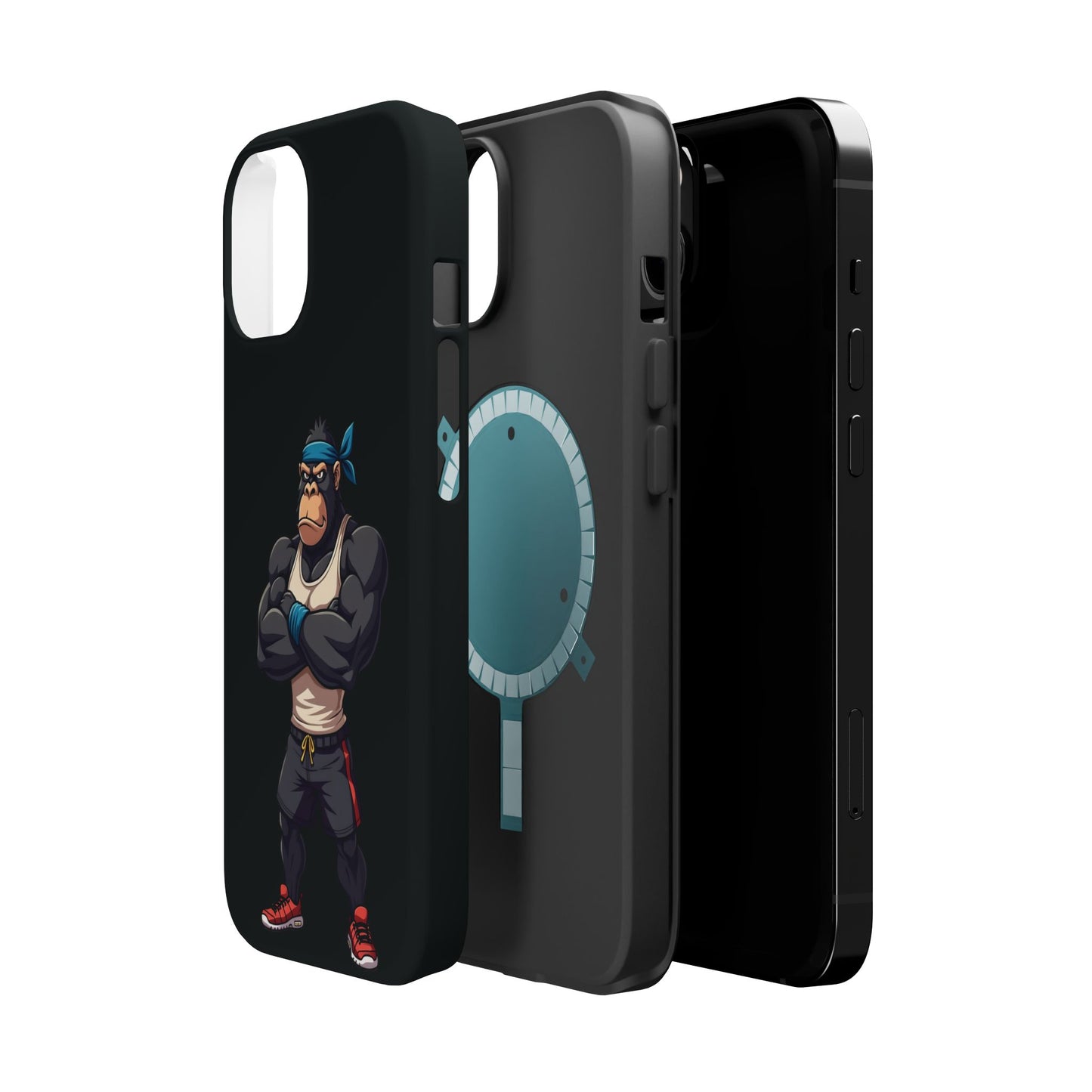 Gym Beast Gorilla Phone Case β Built to Flex, Designed to Protect