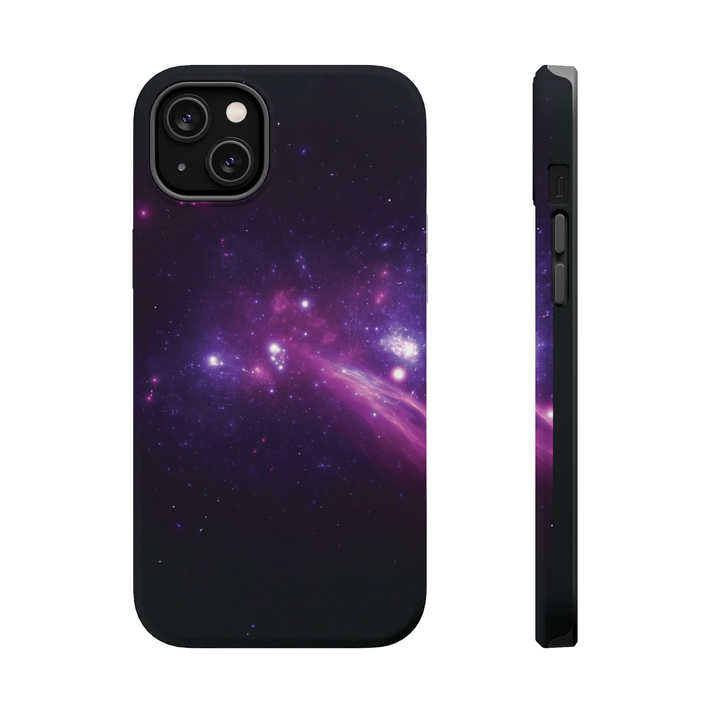 Purple Galaxy Phone Case - Aesthetic iPhone Case | Space Art Design | Gifts for Her | Unique Phone Accessories