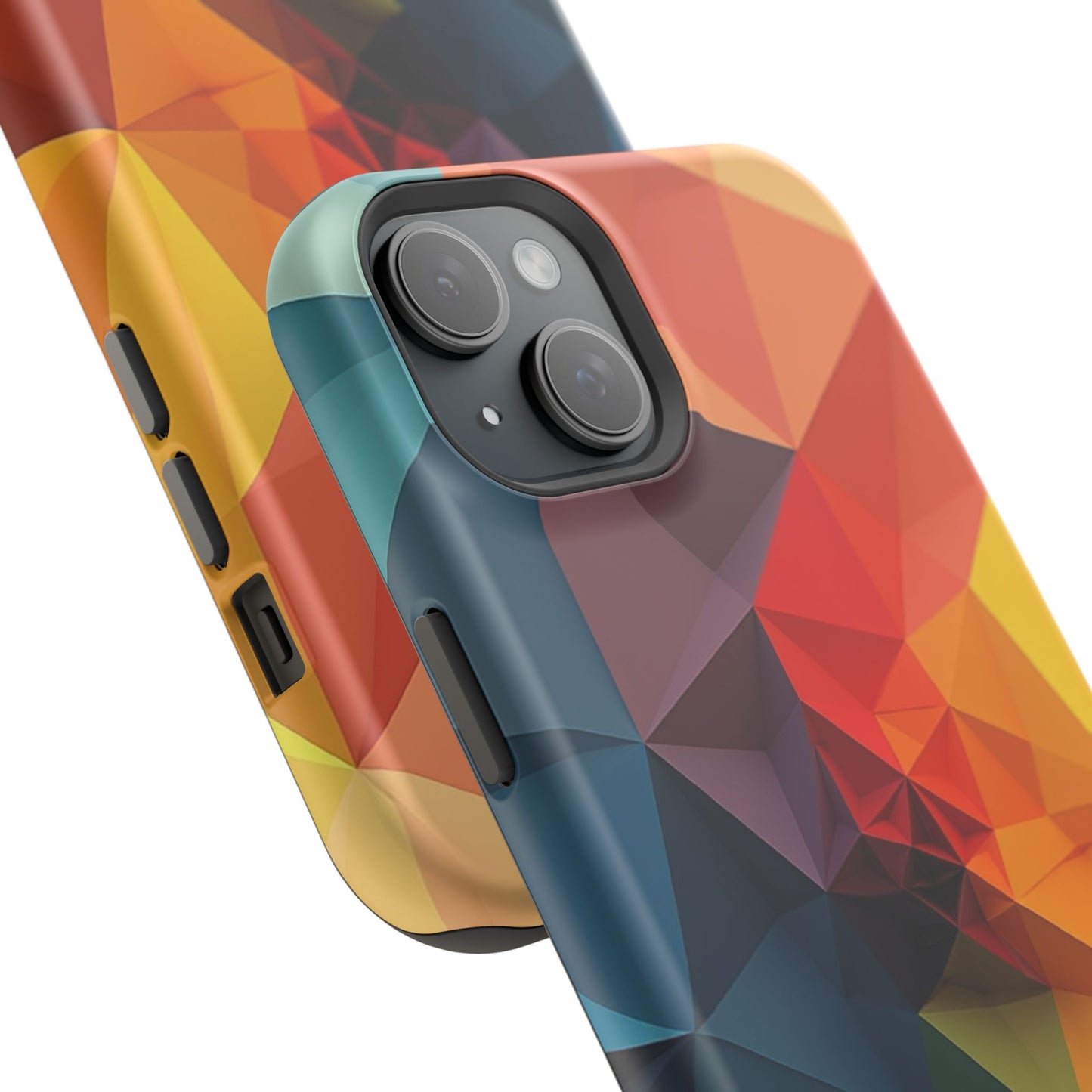 Solar Flare Phone Case for iPhone | Abstract Geometric Slim Protective Cover