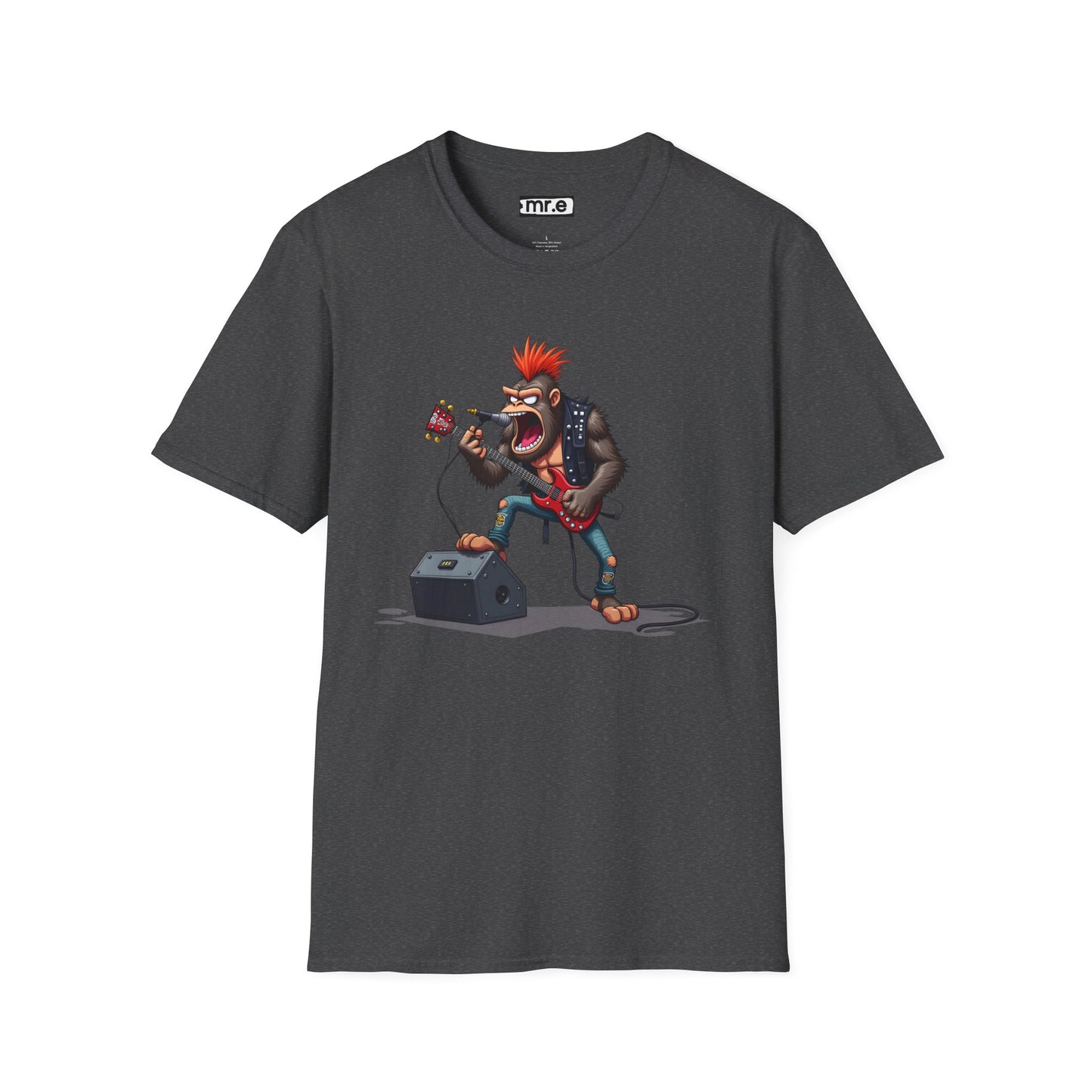 Punk Rock Gorilla T-Shirt – Loud Looks for Rebel Souls