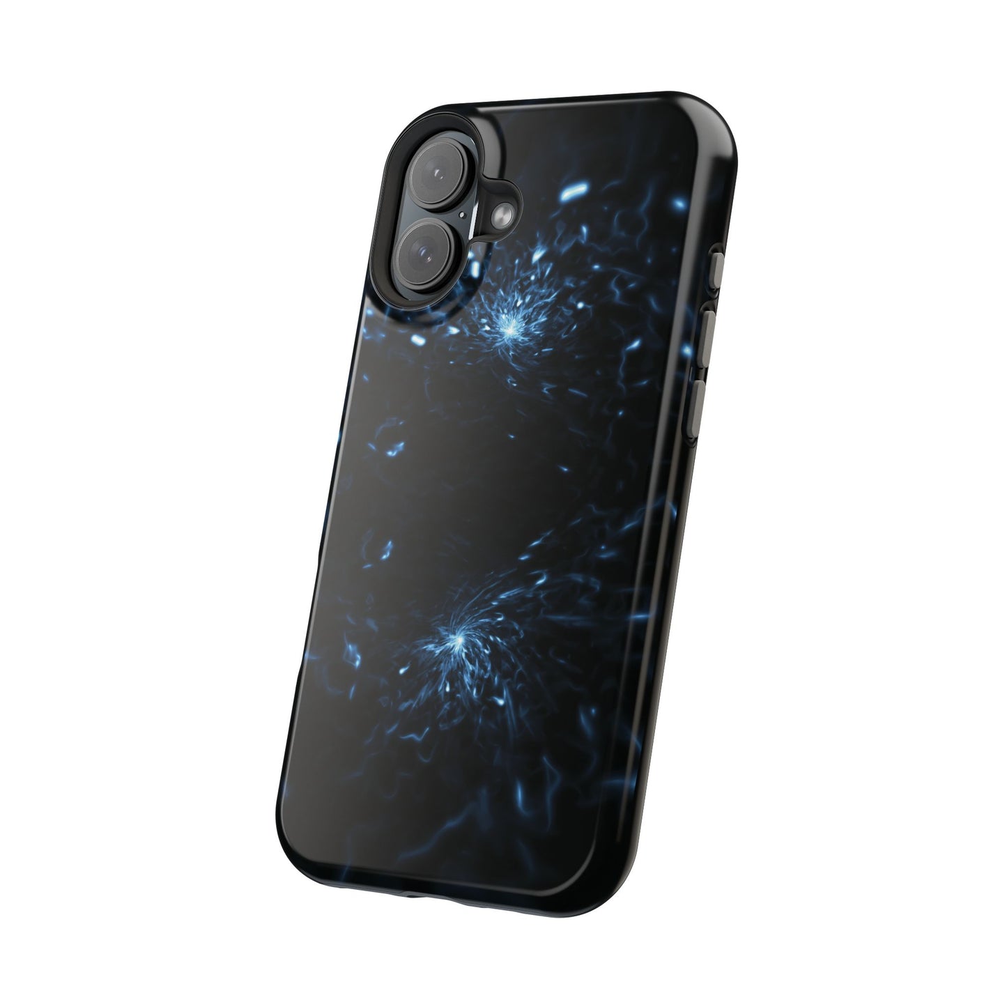 Galaxy Phone Case - Aesthetic iPhone Case | Blue Abstract Energy Design | Gifts for Him/Her | Sci-Fi Tech Vibes