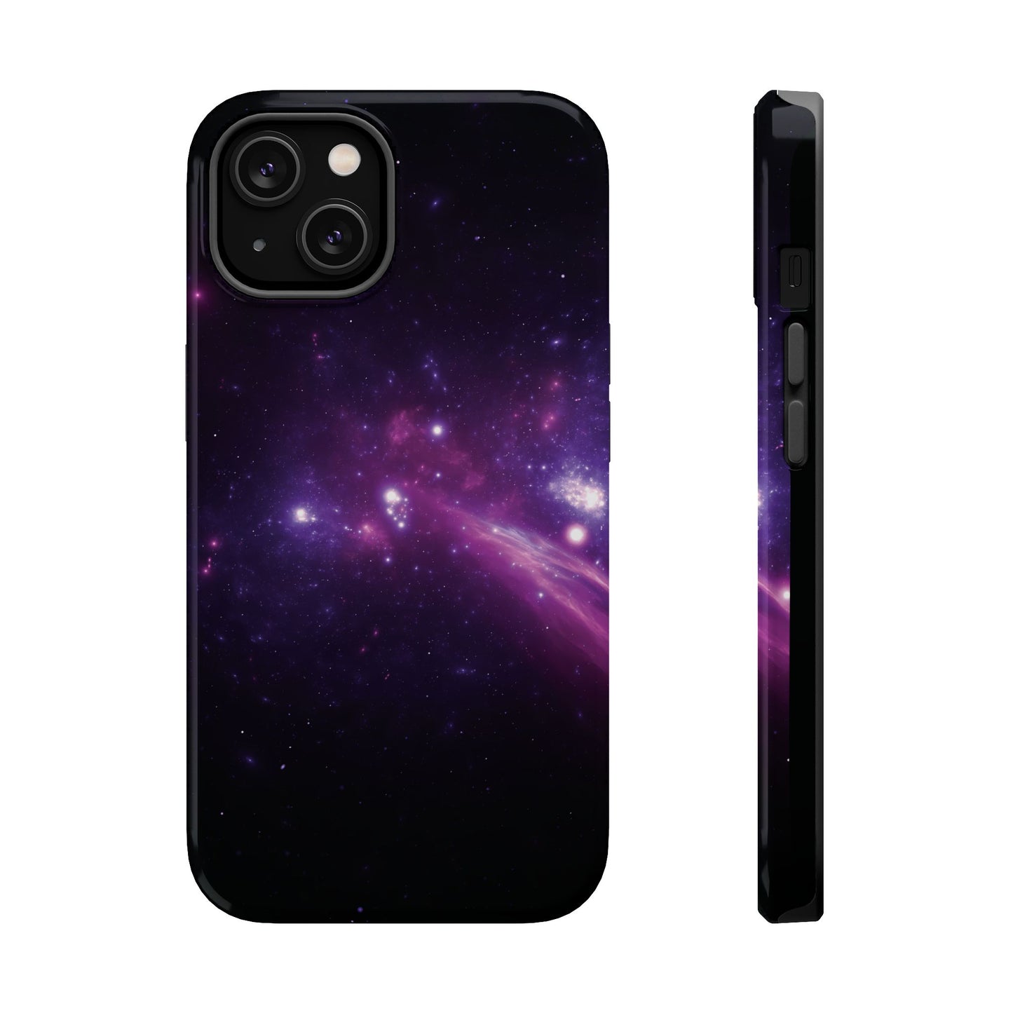 Purple Galaxy Phone Case - Aesthetic iPhone Case | Space Art Design | Gifts for Her | Unique Phone Accessories