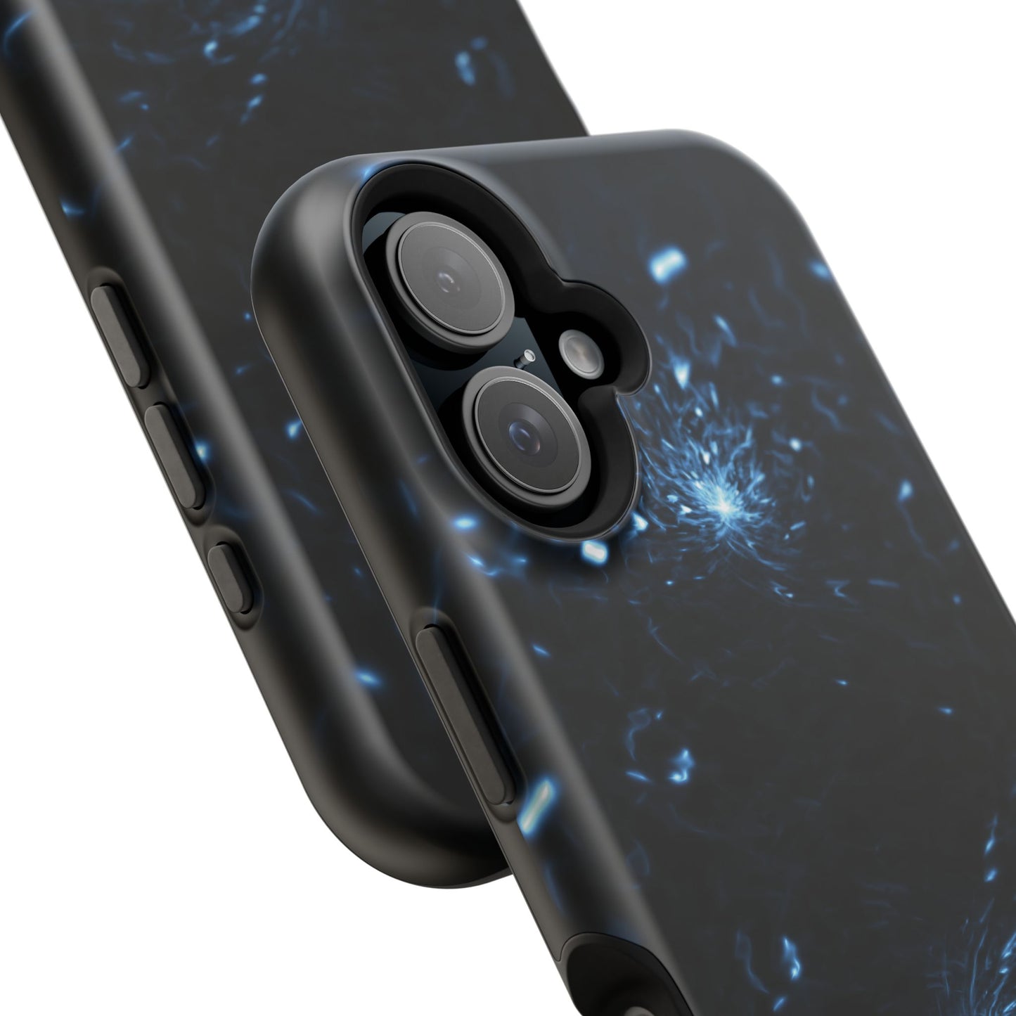 Galaxy Phone Case - Aesthetic iPhone Case | Blue Abstract Energy Design | Gifts for Him/Her | Sci-Fi Tech Vibes