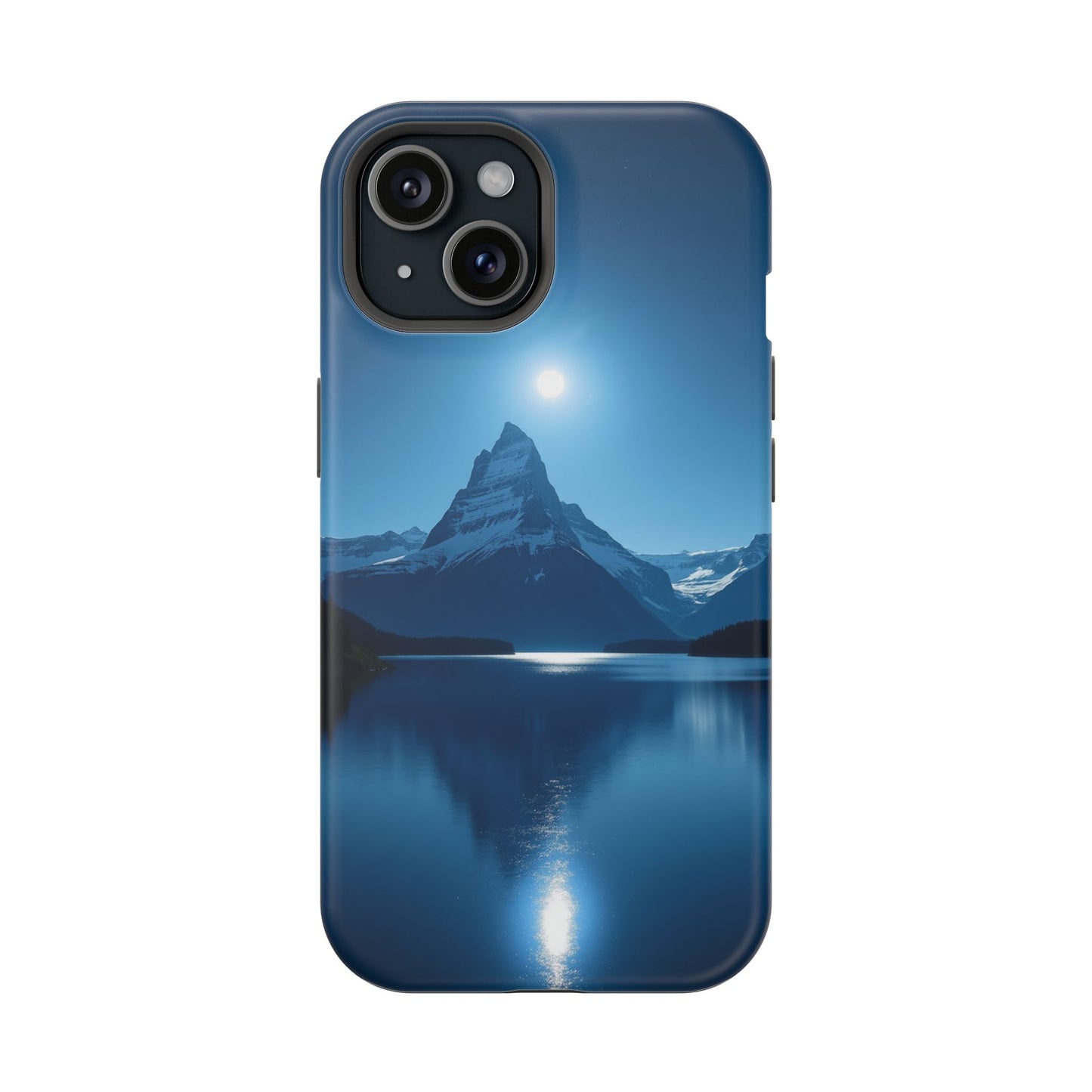 Mountain Lake Phone Case - Scenic Nature Design for iPhone 14-17 | Aesthetic Outdoor Gift