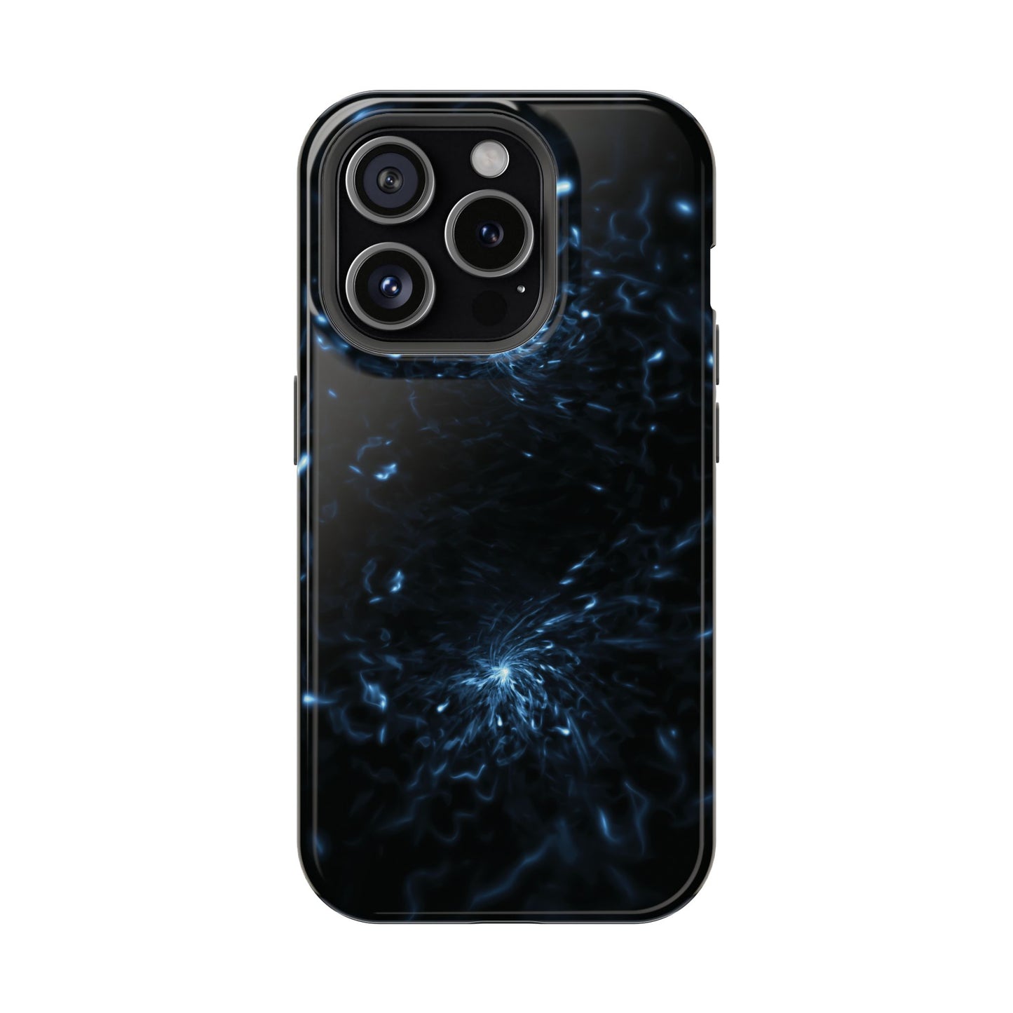 Galaxy Phone Case - Aesthetic iPhone Case | Blue Abstract Energy Design | Gifts for Him/Her | Sci-Fi Tech Vibes